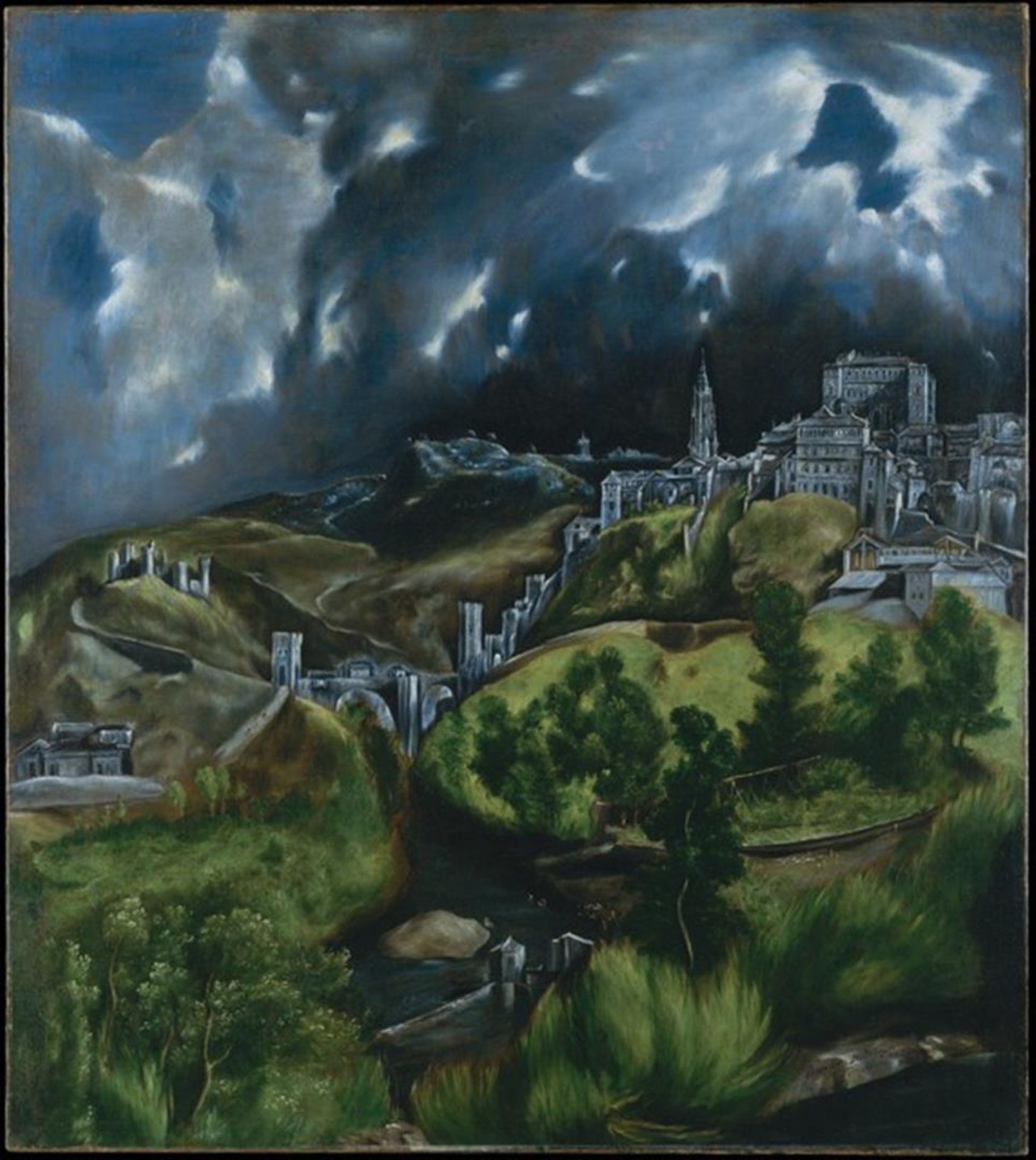 El Greco - View of Toledo