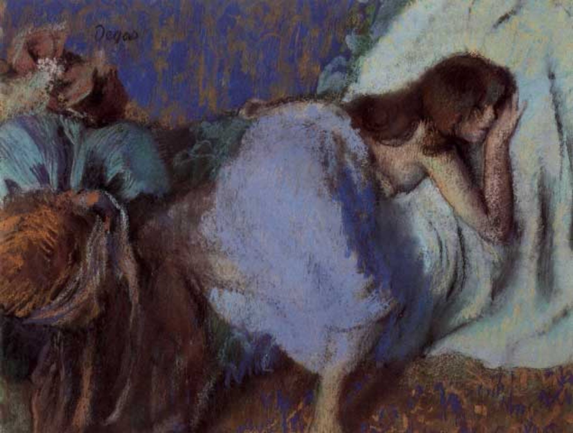 Edgar Degas - On The Bed