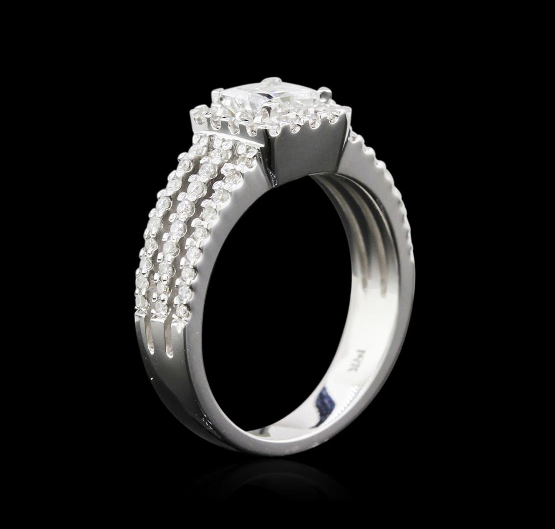 14KT White Gold 1.13 ctw Diamond Ring - Image 3 of 4