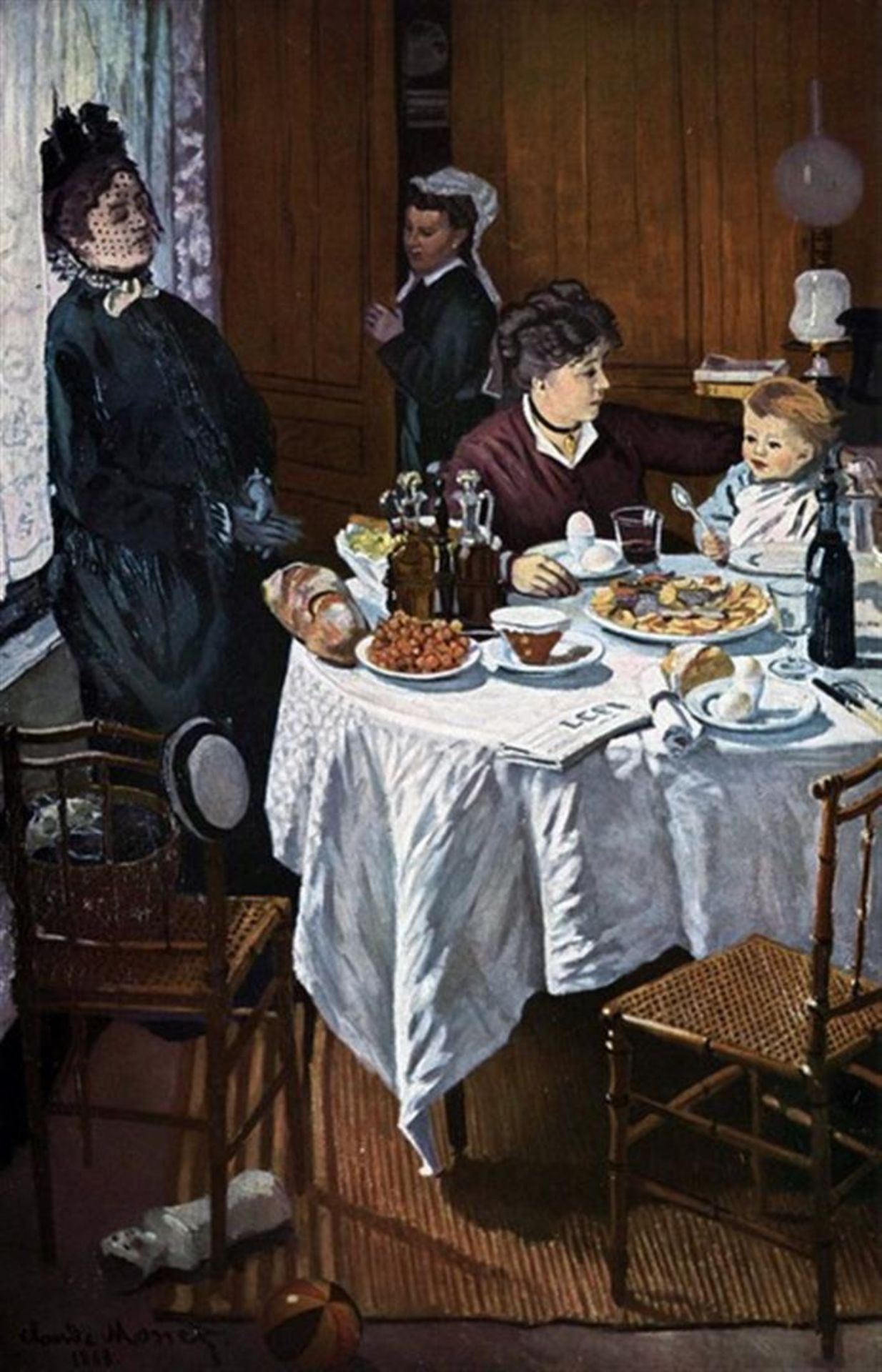 Claude Monet - The Lunch [1]