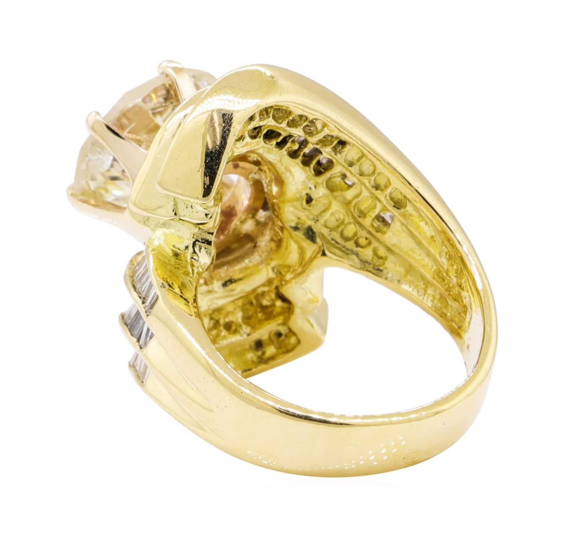 7.51 ctw Diamond Ring - 18KT Yellow Gold - Image 3 of 5