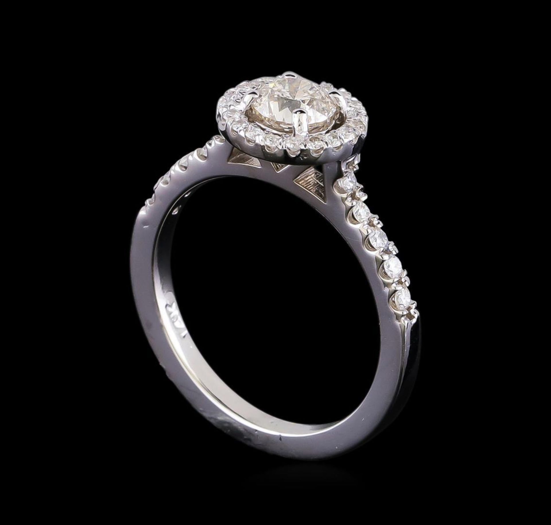 0.93 ctw Diamond Ring - 14KT White Gold - Image 4 of 5