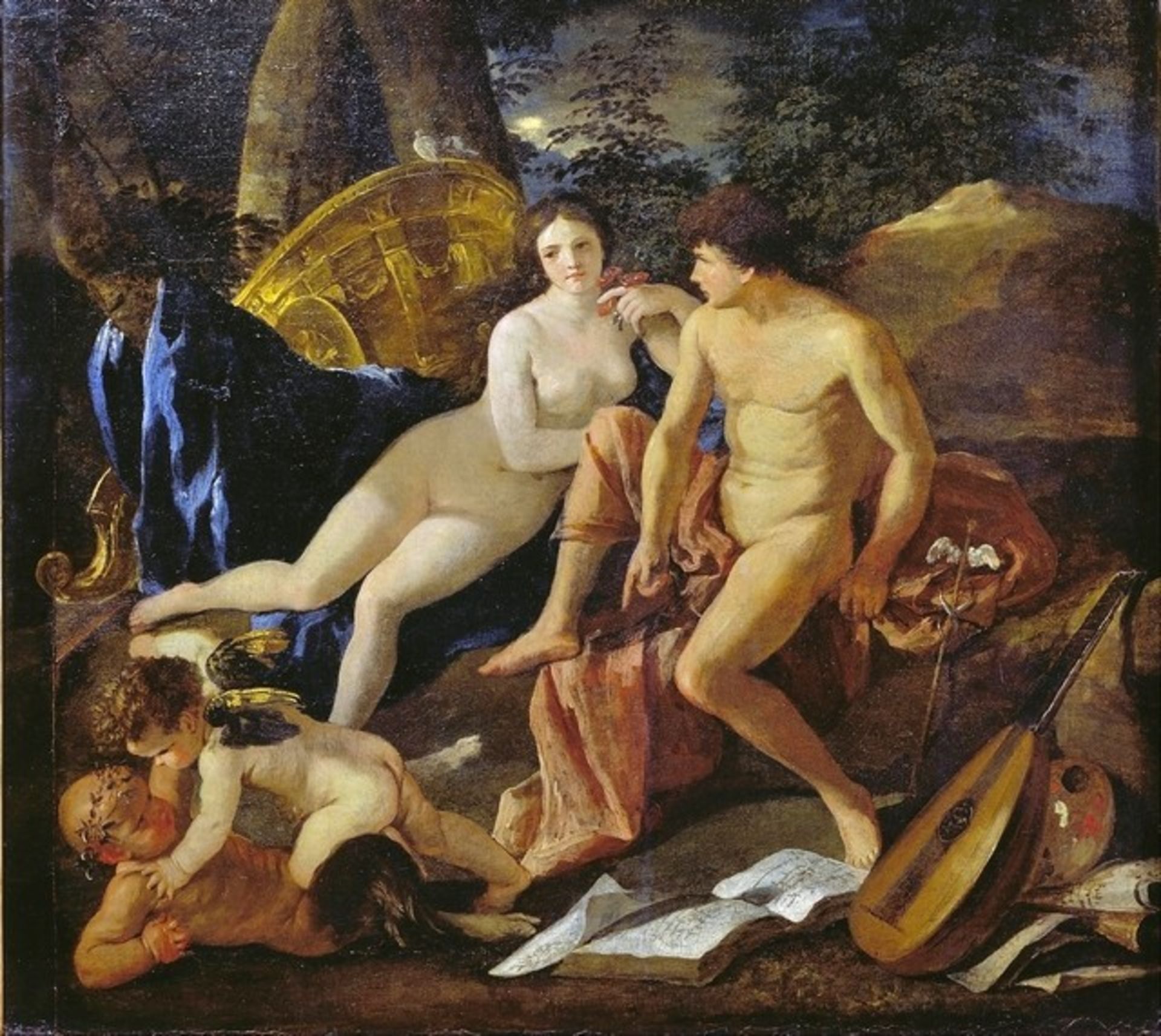 Nicolas Poussin - Venus and Mercury