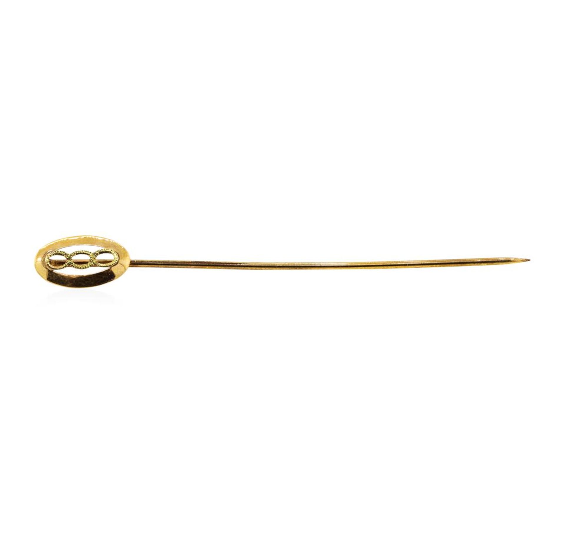 Stick Pin - 10KT Yellow Gold