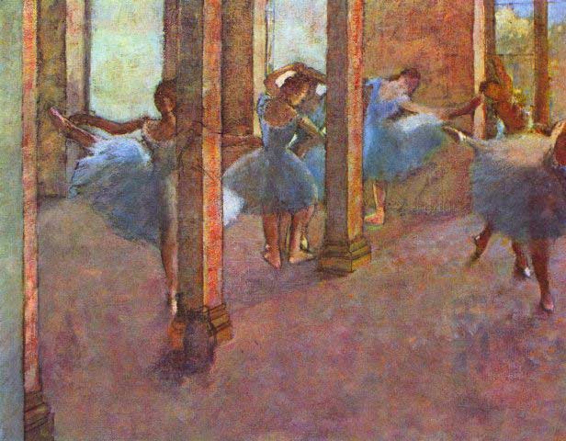 Edgar Degas - Dancers In The Foyer