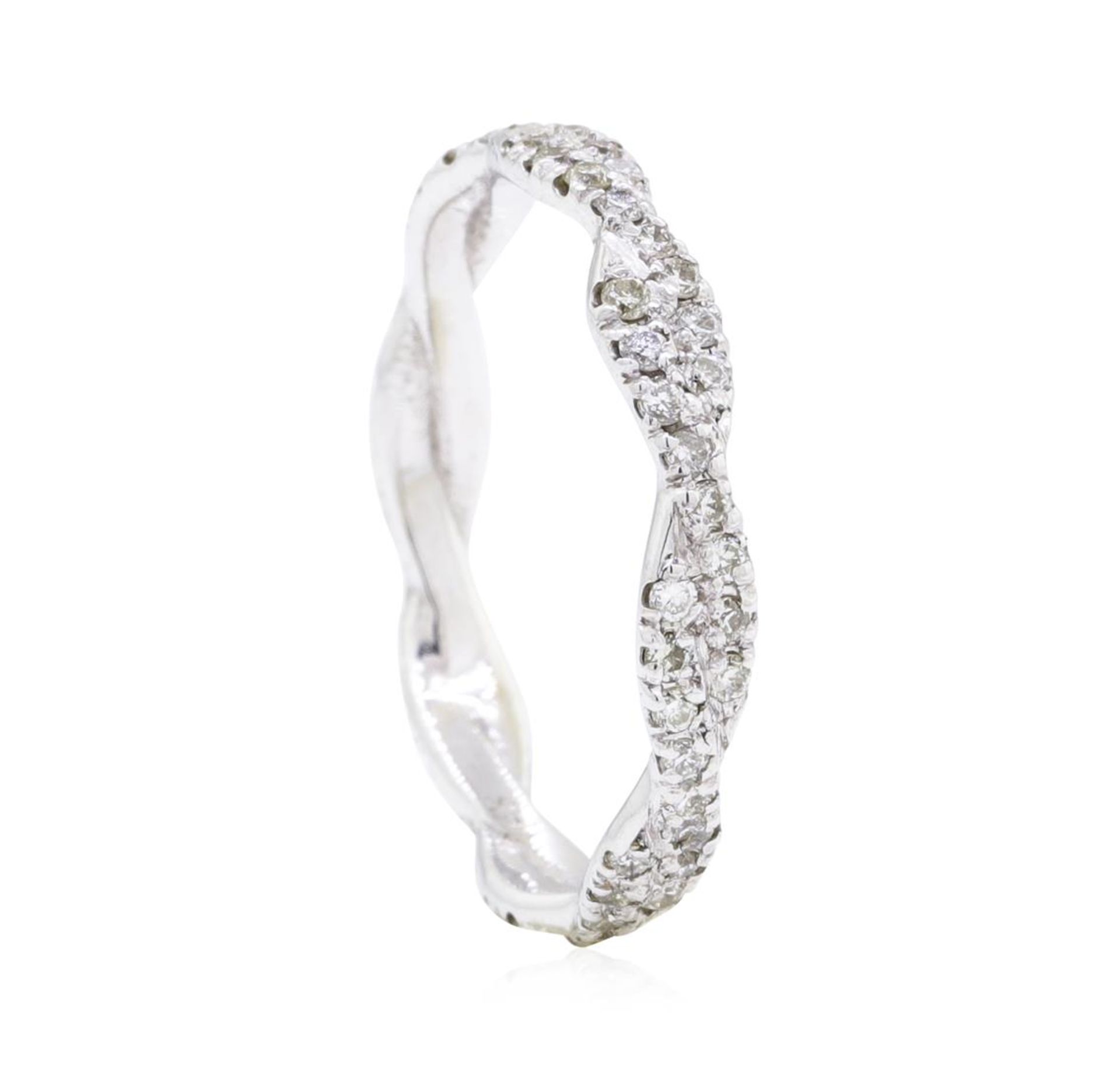 0.4 ctw Diamond Ring - 14KT White Gold - Image 2 of 3