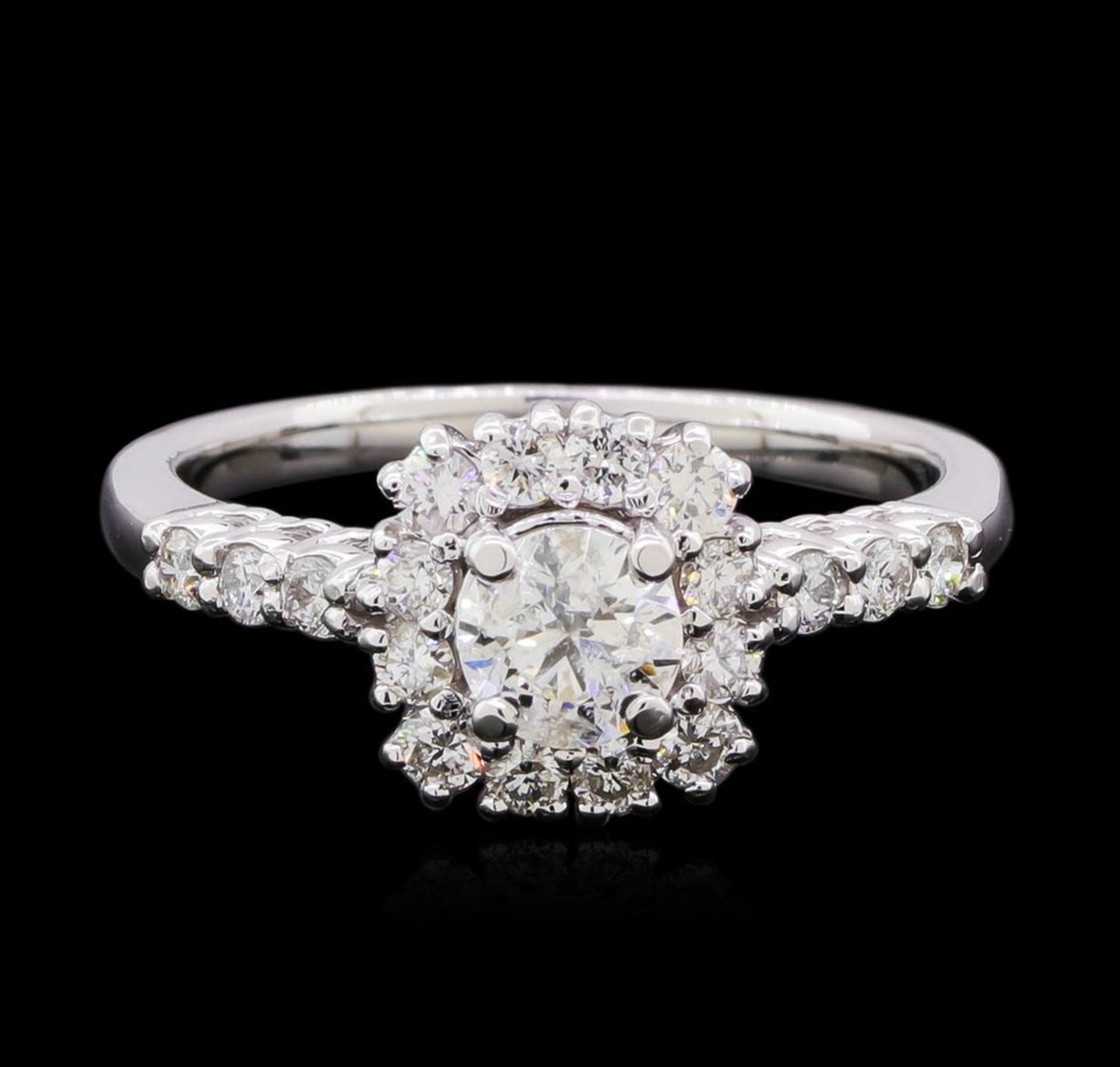 0.98 ctw Diamond Ring - 14KT White Gold - Image 2 of 5