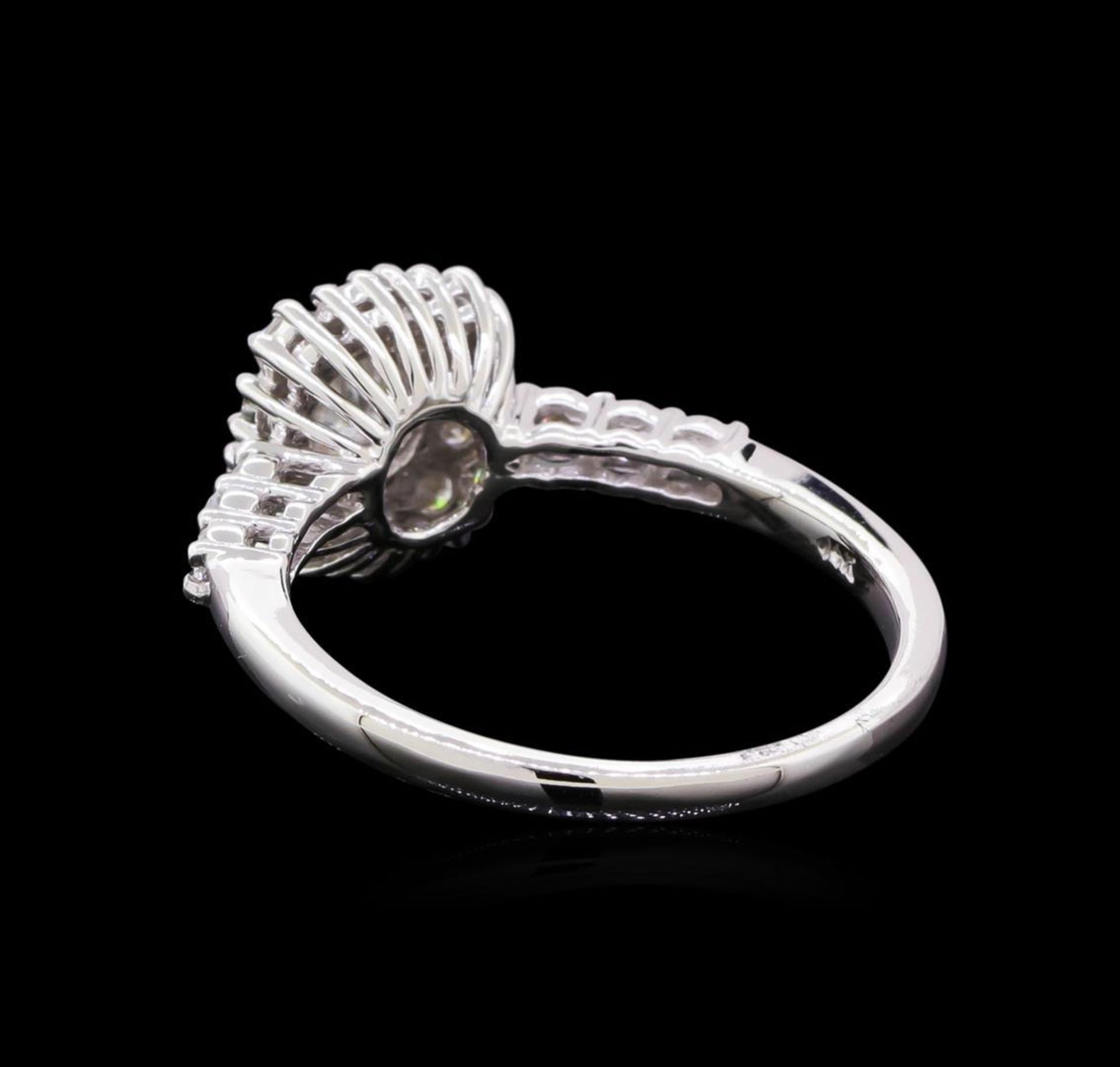 0.98 ctw Diamond Ring - 14KT White Gold - Image 3 of 5