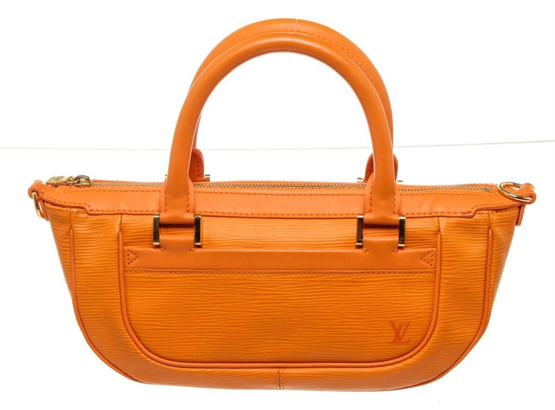 Louis Vuitton Orange Epi Leather Danura PM Handbag