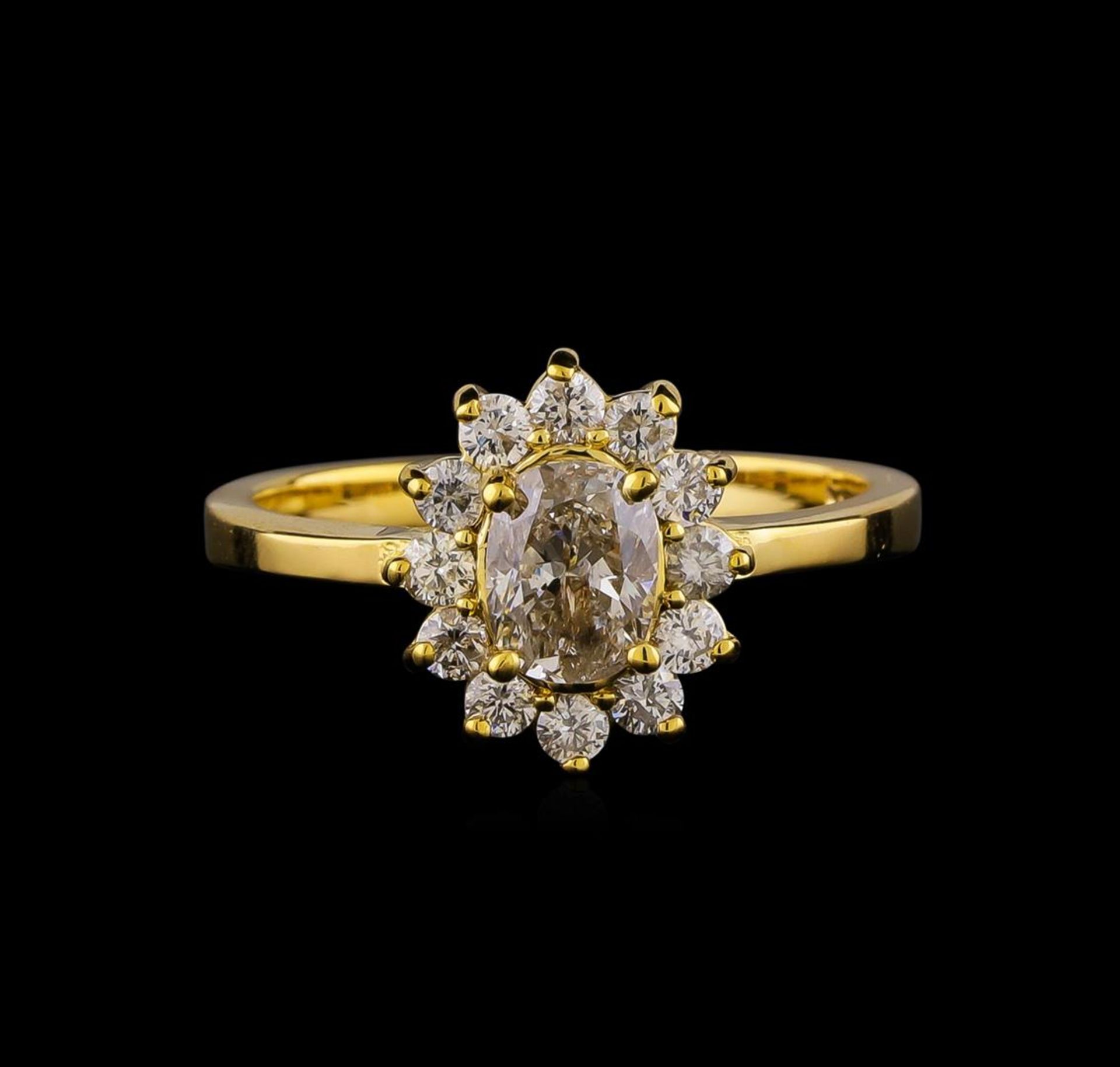 0.95 ctw Diamond Ring - 14KT Yellow Gold - Image 2 of 4