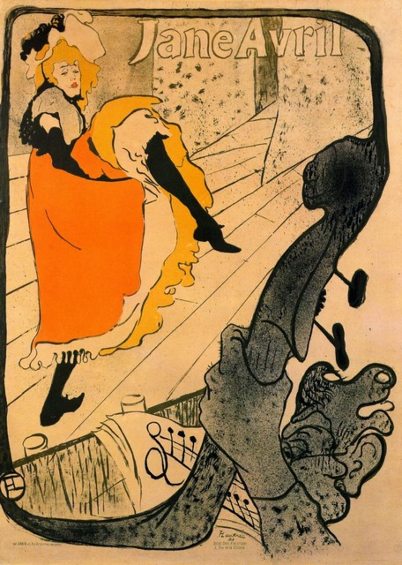 Toulouse-Lautrec - Jane Avril