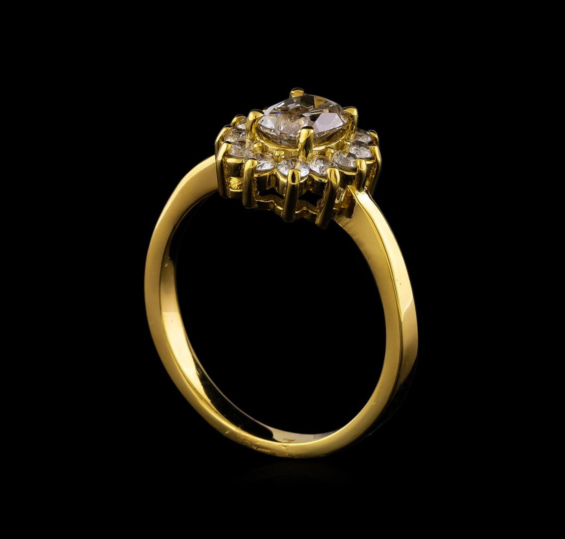 0.95 ctw Diamond Ring - 14KT Yellow Gold - Image 4 of 4