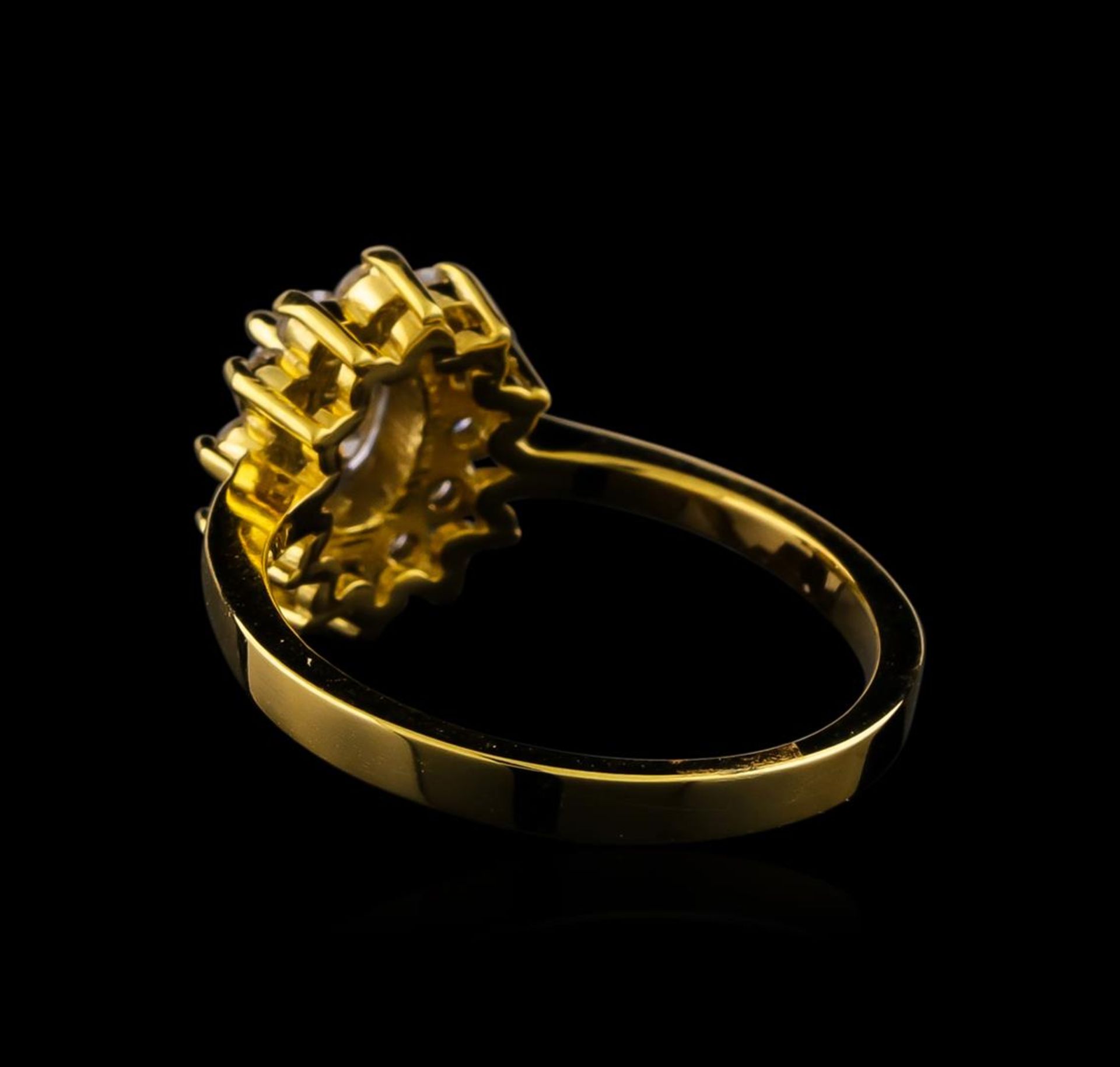 0.95 ctw Diamond Ring - 14KT Yellow Gold - Image 3 of 4