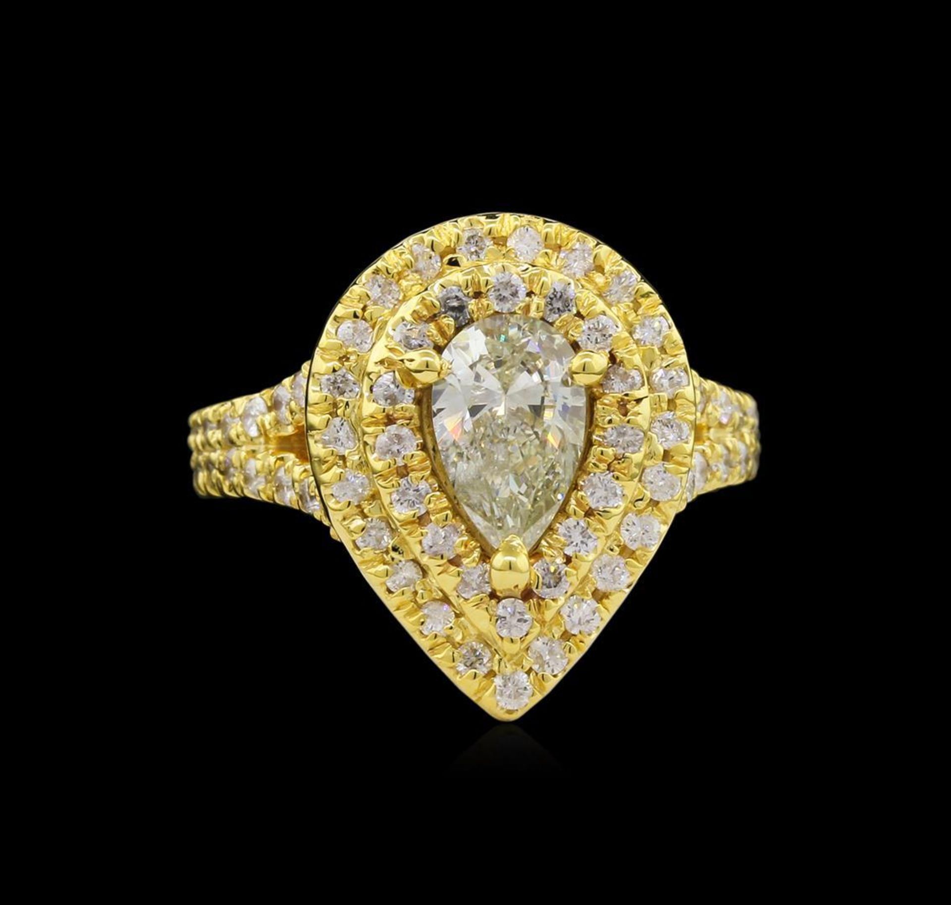 2.09 ctw Diamond Ring - 14KT Yellow Gold - Image 2 of 3