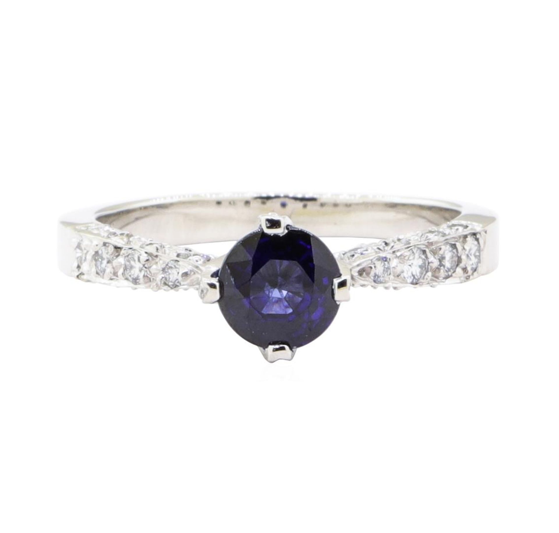 1.69 ctw Sapphire And Diamond Ring - Platinum - Image 2 of 5