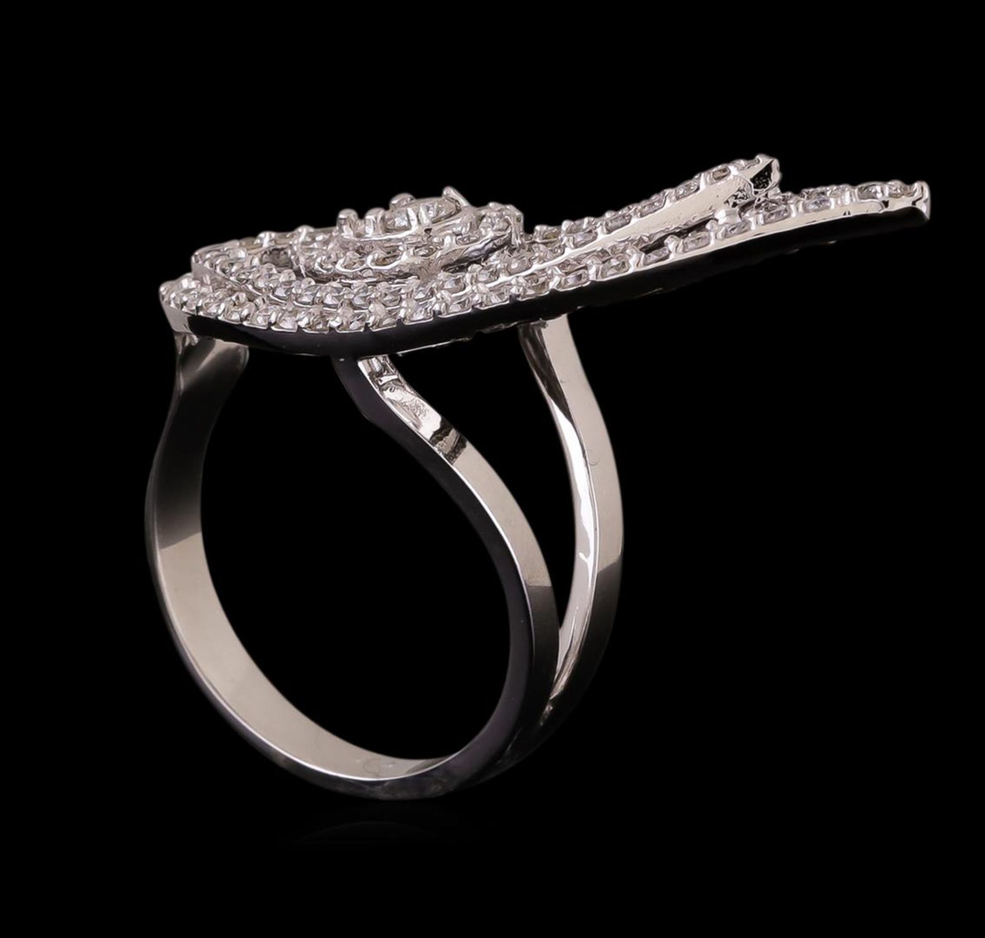 14KT White Gold 0.98 ctw Diamond Ring - Image 4 of 5