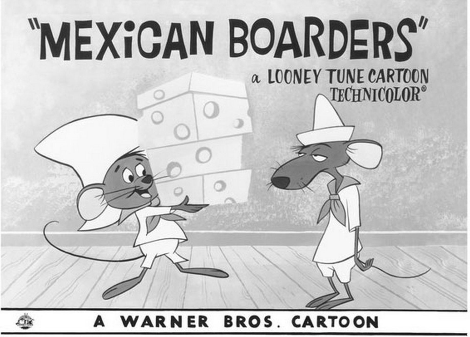 Warner Brothers Hologram Mexican Boarders - Image 2 of 2