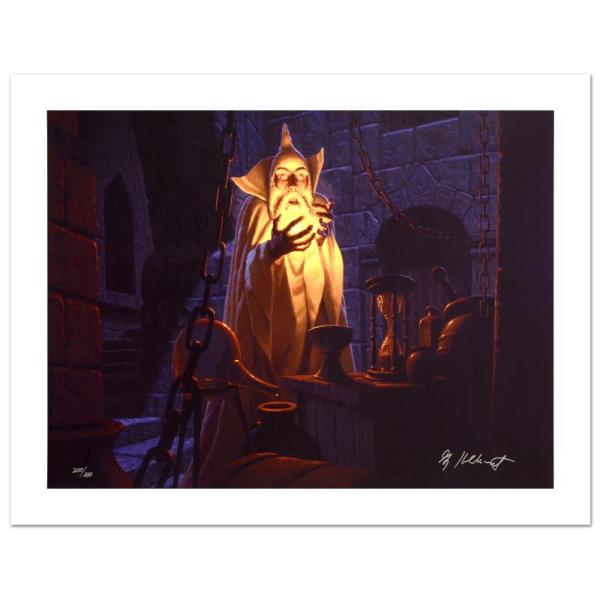 Saruman And The Palantir by The Brothers Hildebrandt