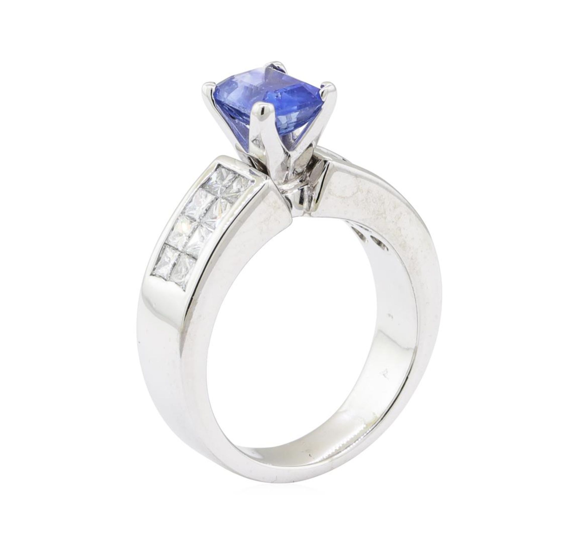 2.72 ctw Sapphire and Diamond Ring - Platinum - Image 4 of 5