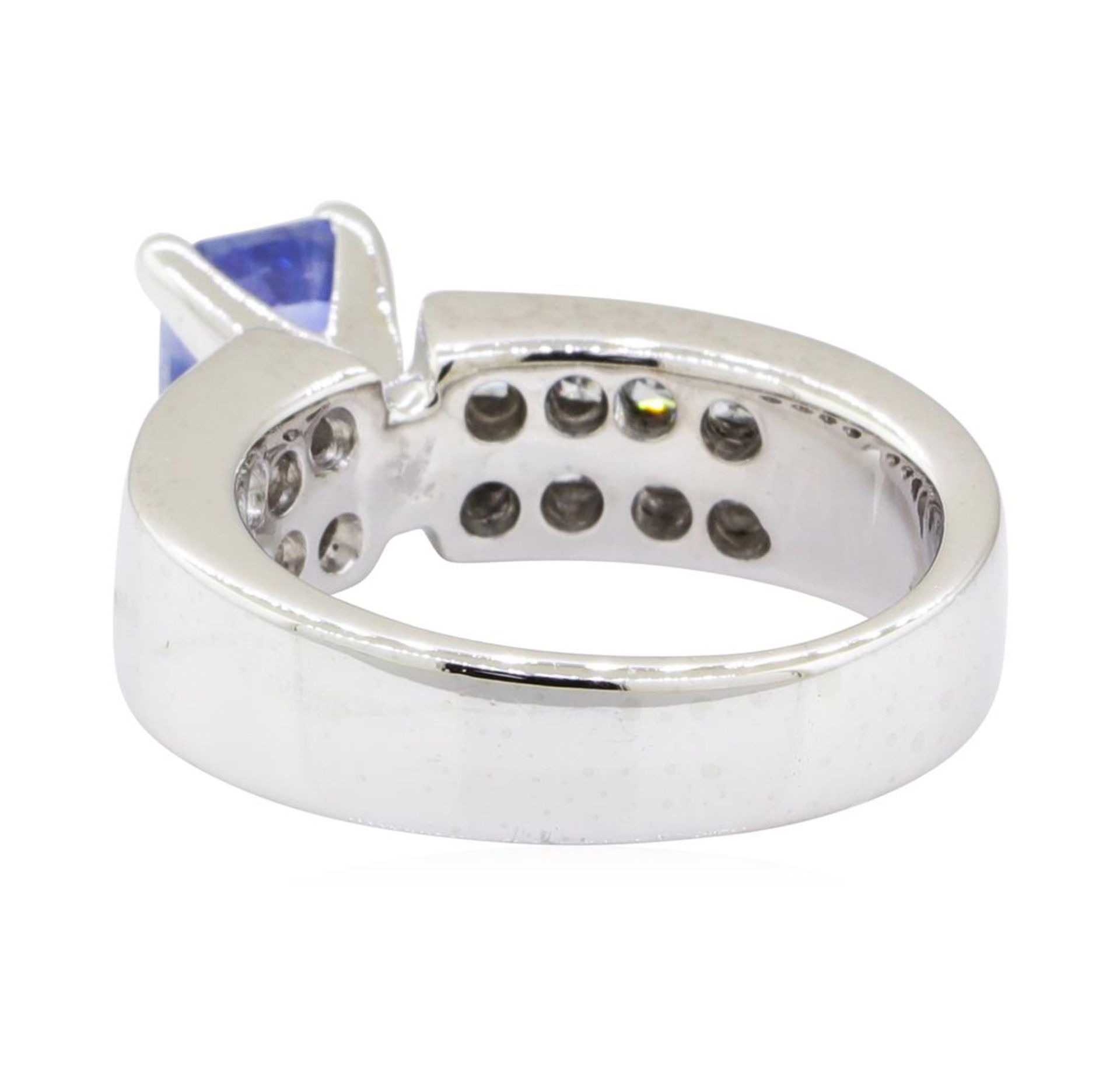 2.72 ctw Sapphire and Diamond Ring - Platinum - Image 3 of 5