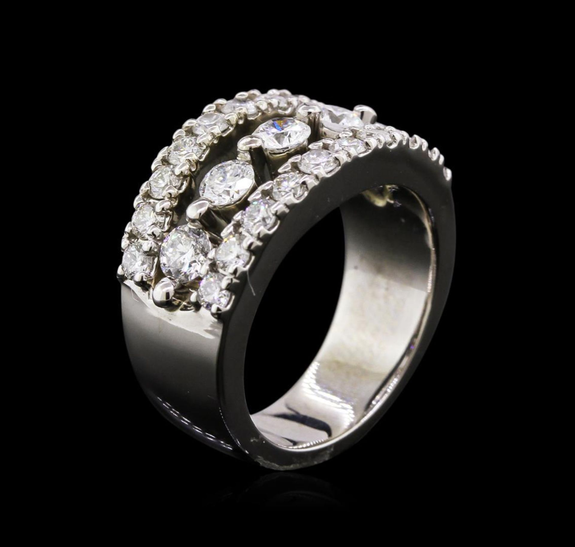 1.84 ctw Diamond Ring - 14KT White Gold - Image 3 of 4
