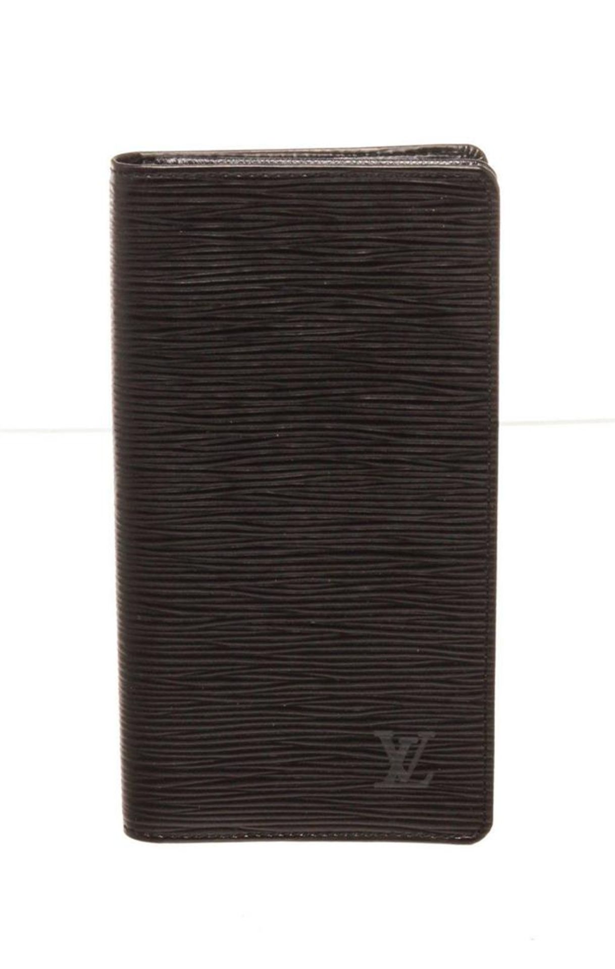 Louis Vuitton Black Long Bifold Wallet