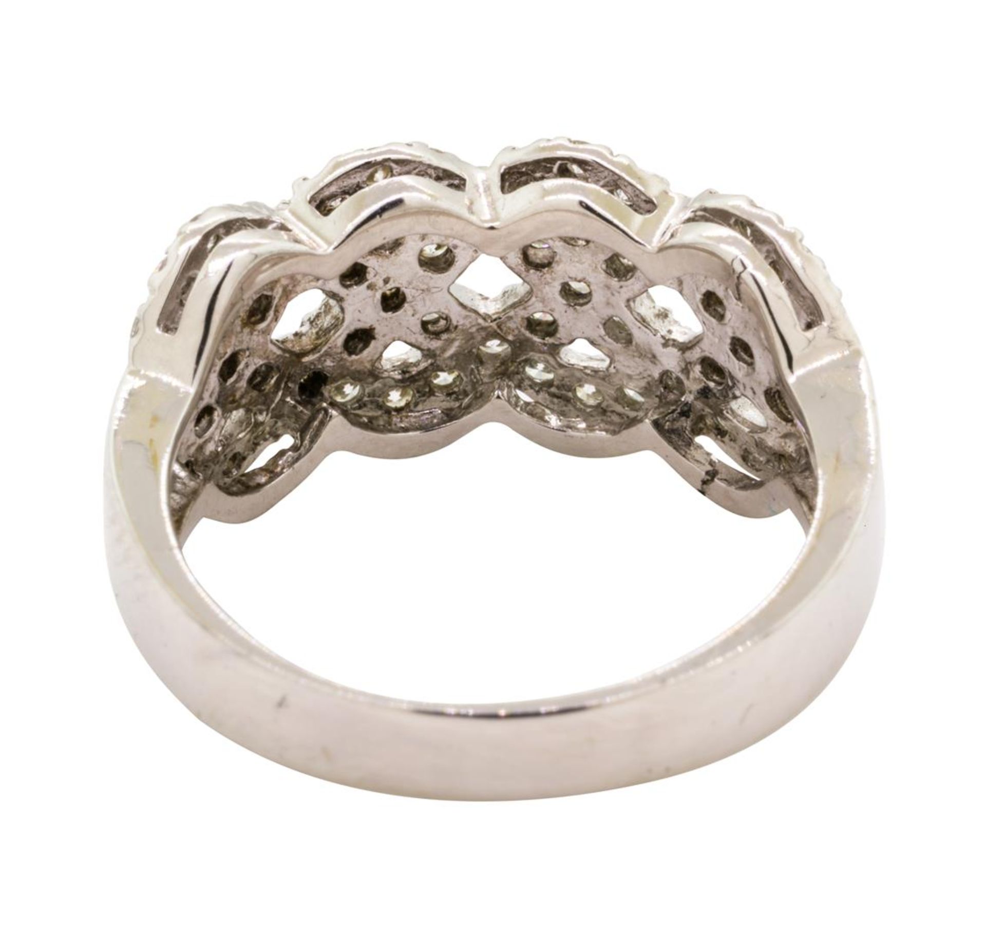 1.00 ctw Diamond Ring - 14KT White Gold - Image 3 of 5