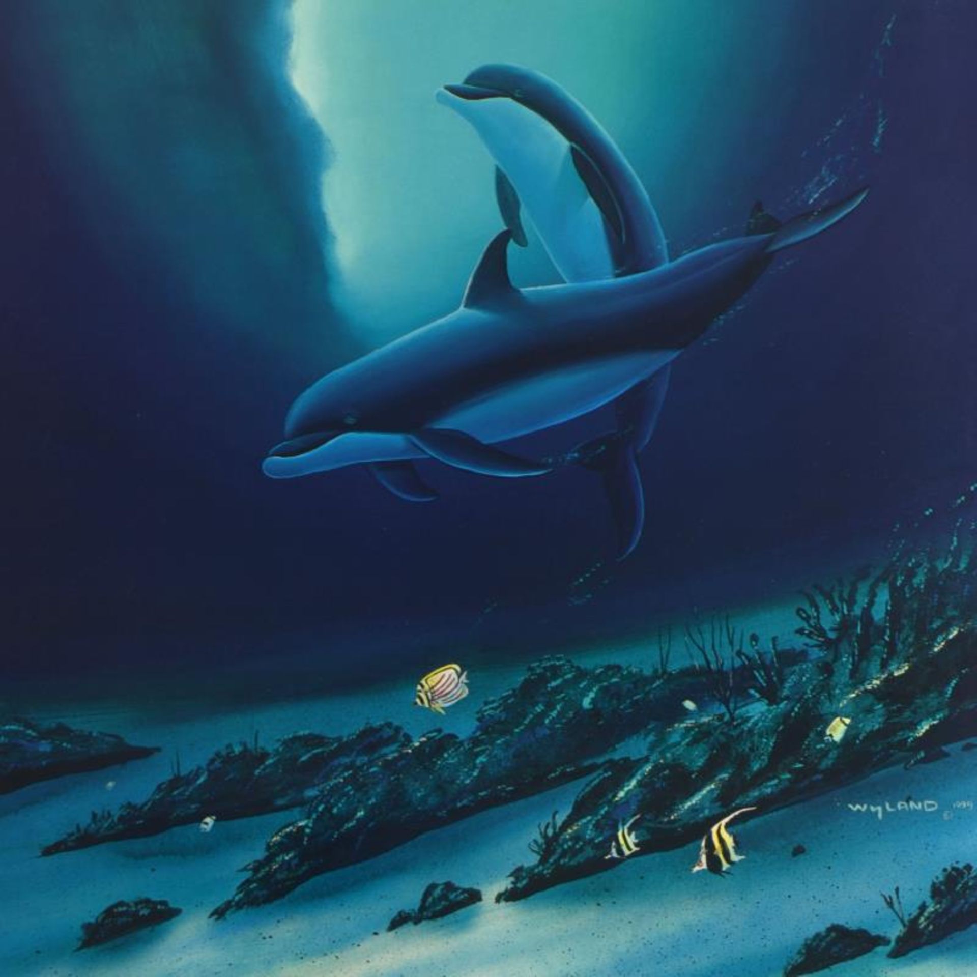 Ocean Children by Wyland - Image 2 of 2