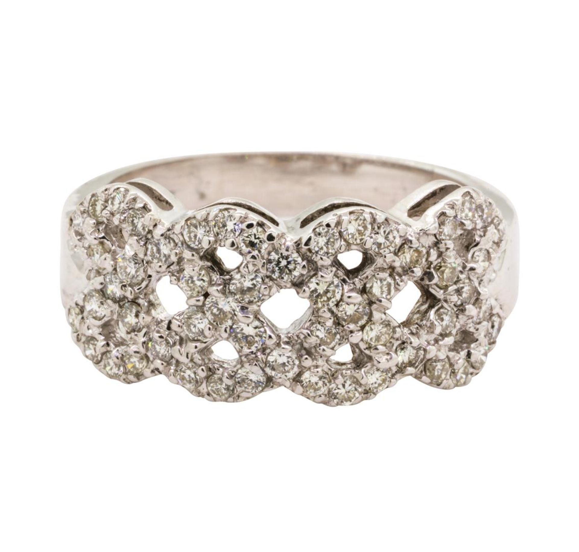 1.00 ctw Diamond Ring - 14KT White Gold - Image 2 of 5