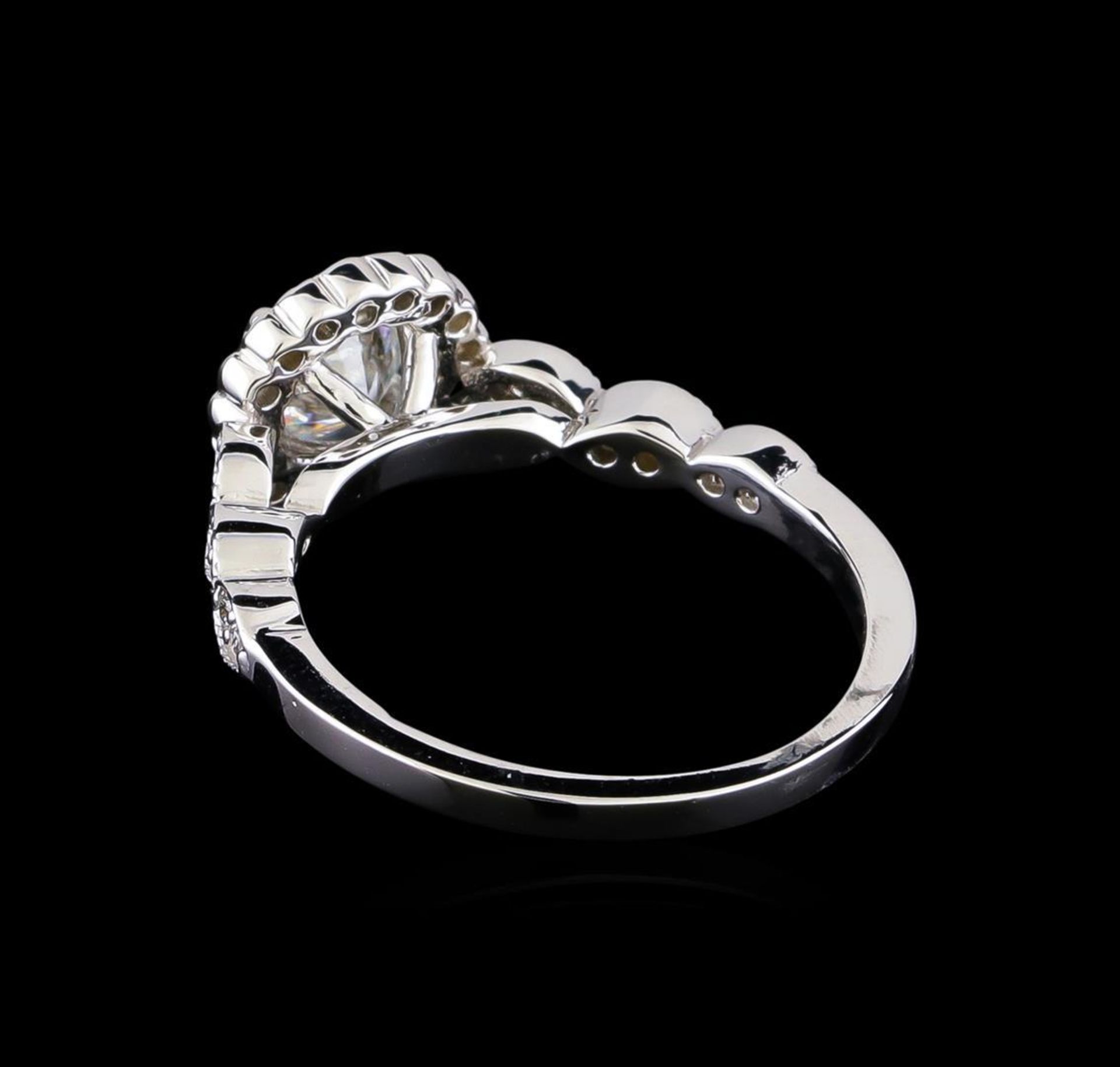 0.92 ctw Diamond Ring - 14KT White Gold - Image 3 of 5