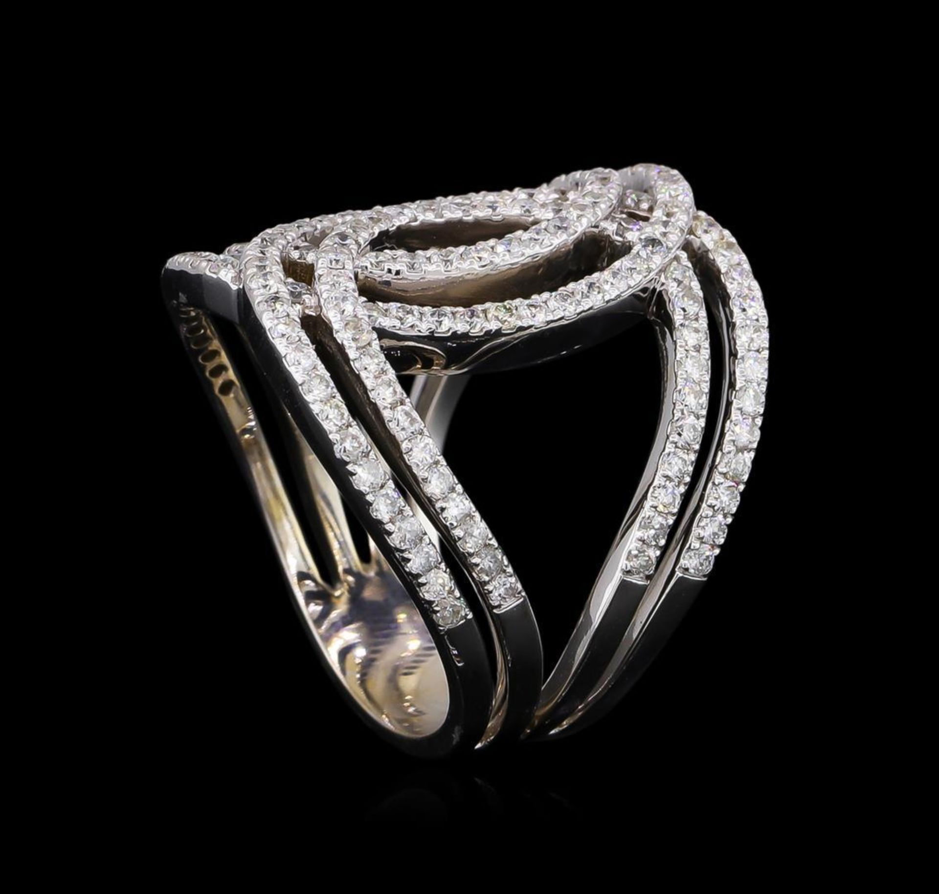 1.26 ctw Diamond Ring - 14KT White Gold - Image 4 of 5