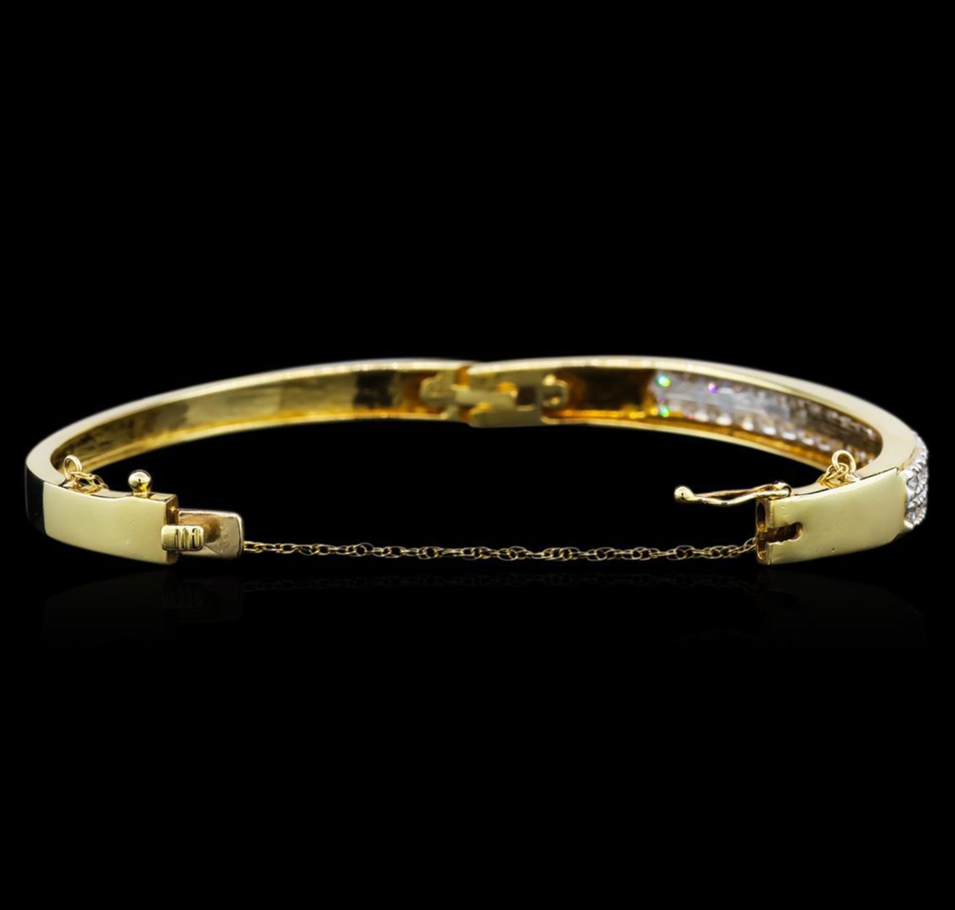 14KT Yellow Gold 2.28 ctw Diamond Bracelet - Image 3 of 4