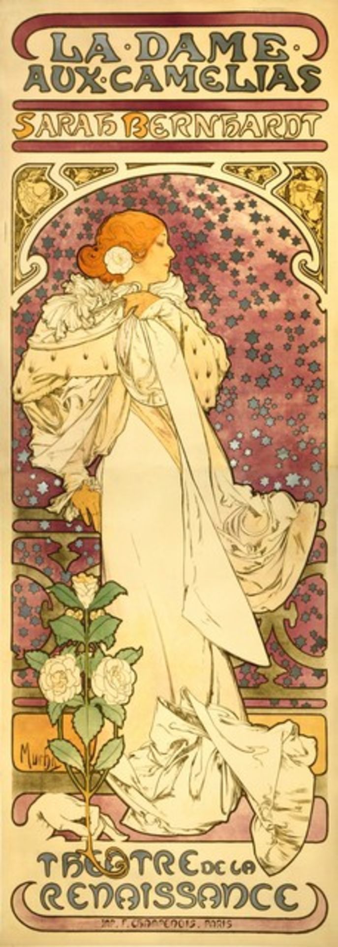 Alphonse Mucha - La Dame Aux Camelias