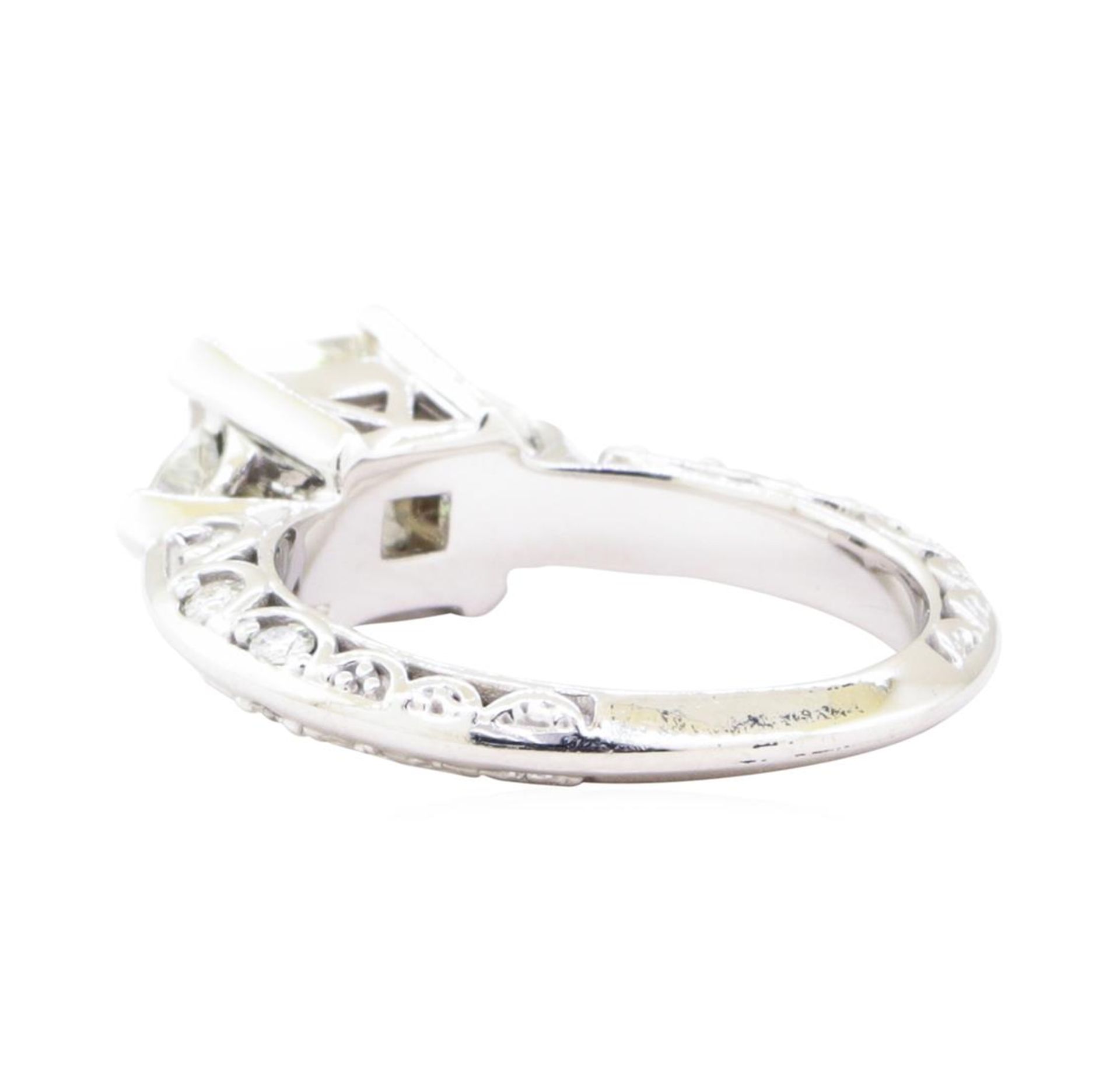 2.00 ctw Moissanite Ring - 14KT White Gold - Image 3 of 4