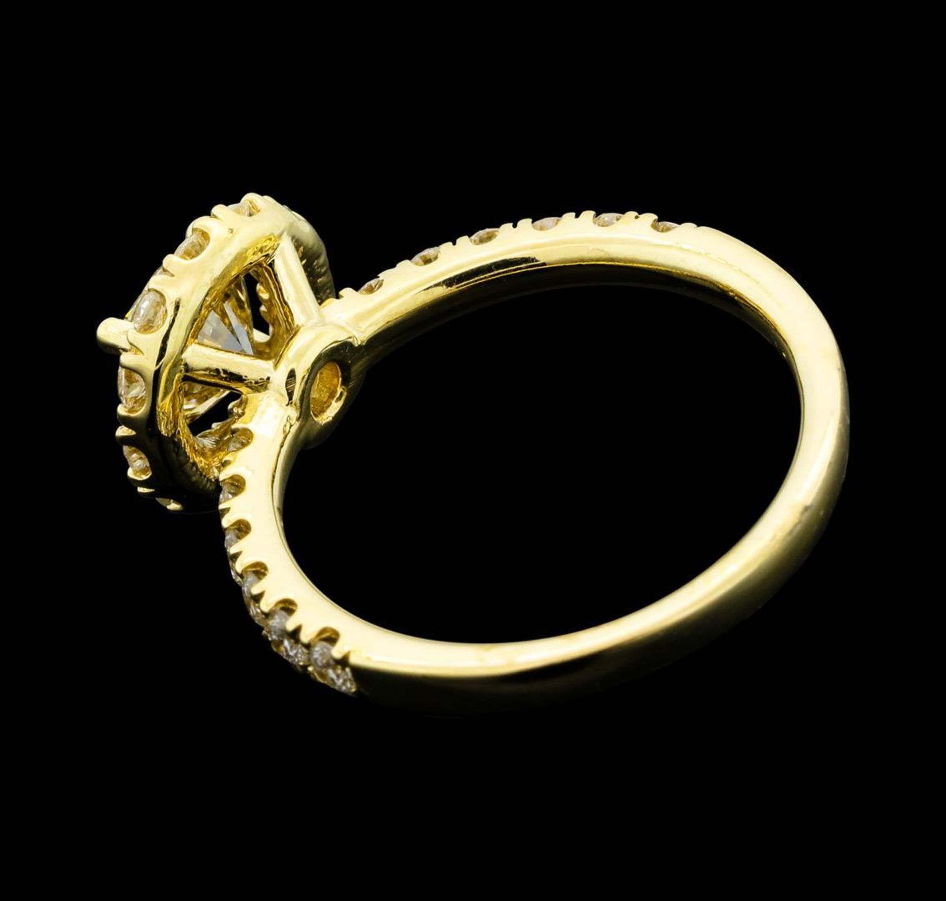 1.66 ctw Diamond Ring - 14KT Yellow Gold - Image 3 of 5