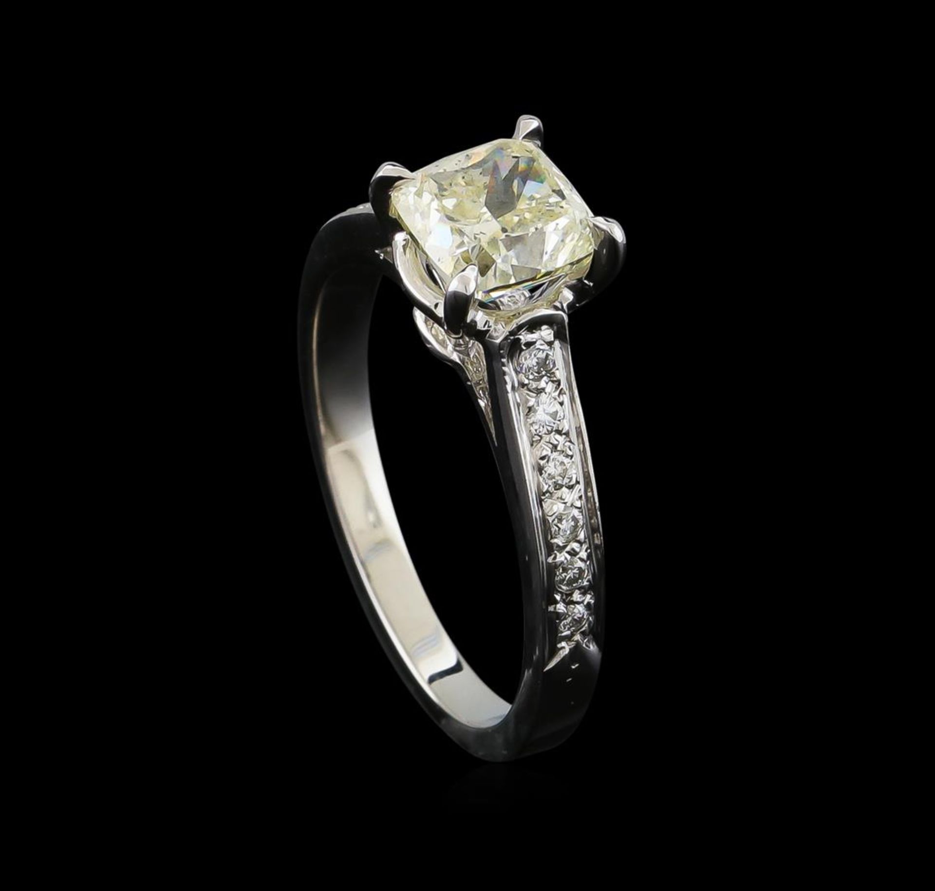 1.77 ctw Diamond Ring - 14KT White Gold - Image 4 of 5