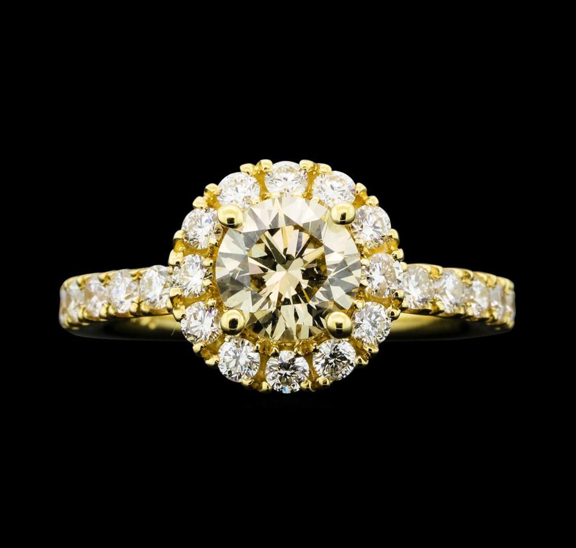 1.66 ctw Diamond Ring - 14KT Yellow Gold - Image 2 of 5
