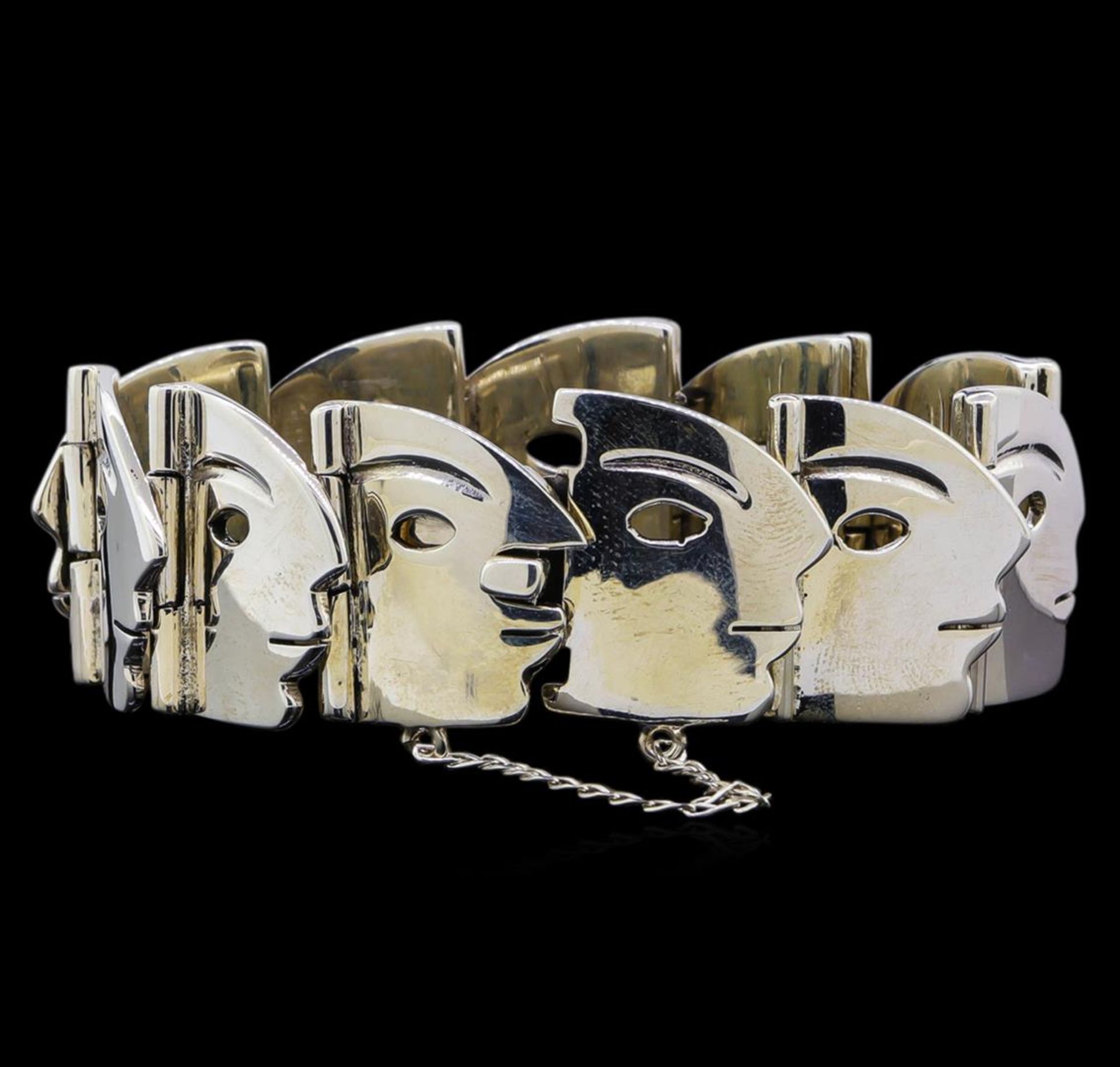Classic Sterling Silver Bracelet - Image 2 of 3