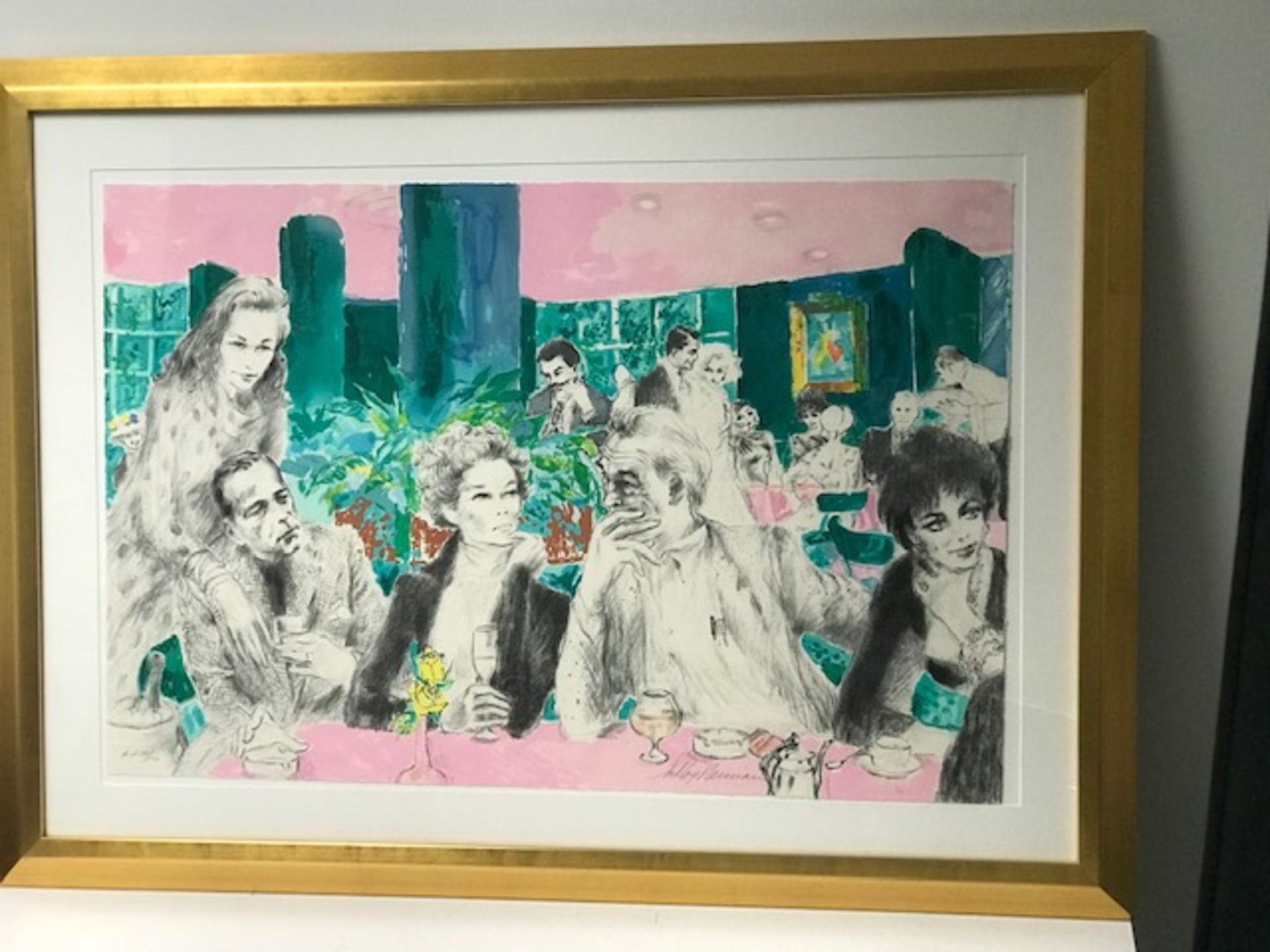 "Polo Lounge" by Leroy Neiman (SET) - Image 2 of 8