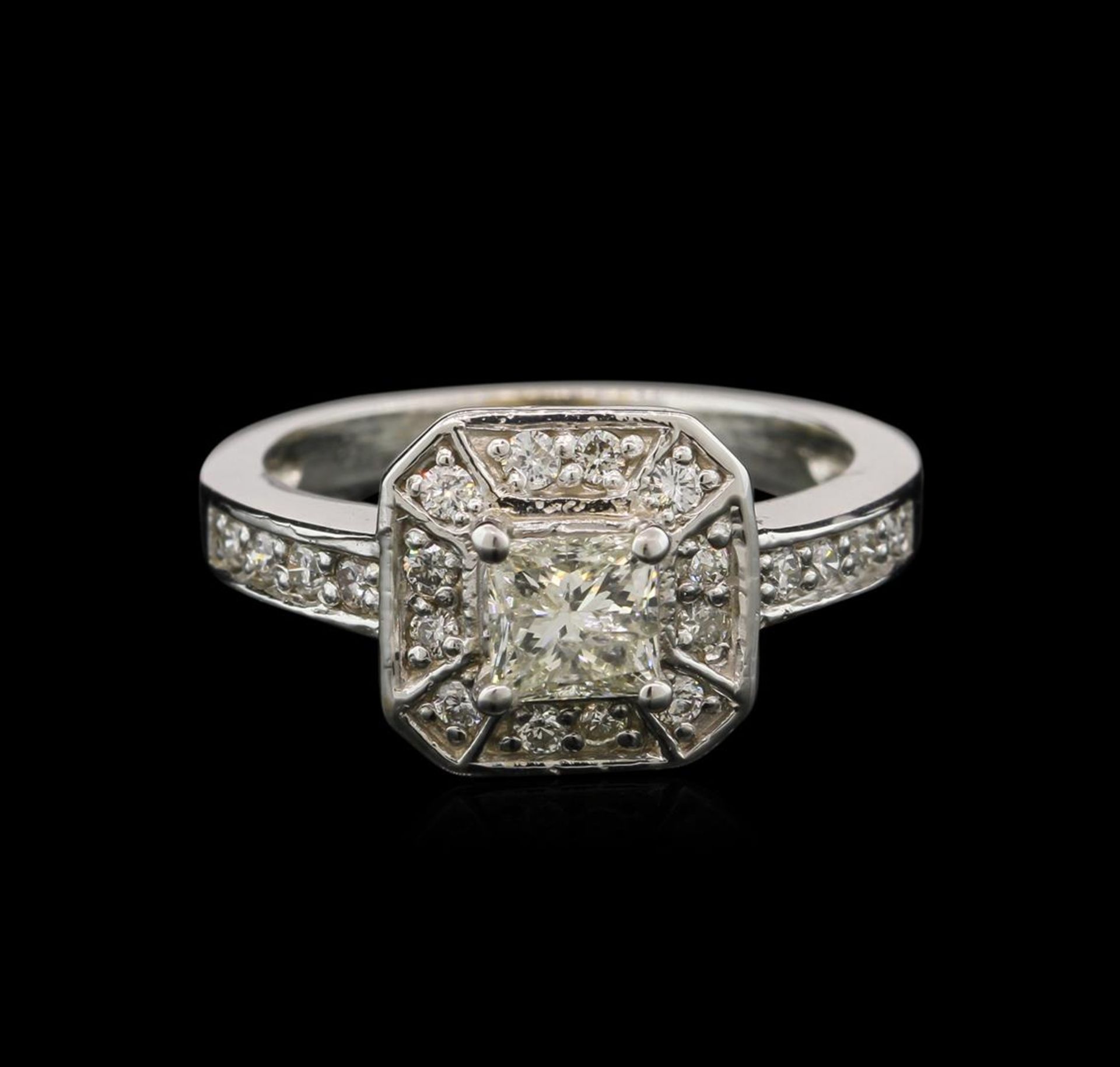 1.01 ctw Diamond Ring - 14KT White Gold - Image 2 of 2