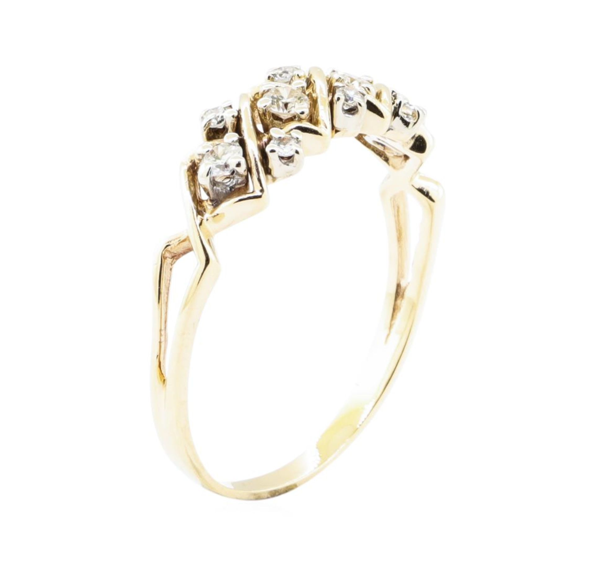 0.70 ctw Diamond Ring - 14KT Yellow Gold - Image 4 of 4