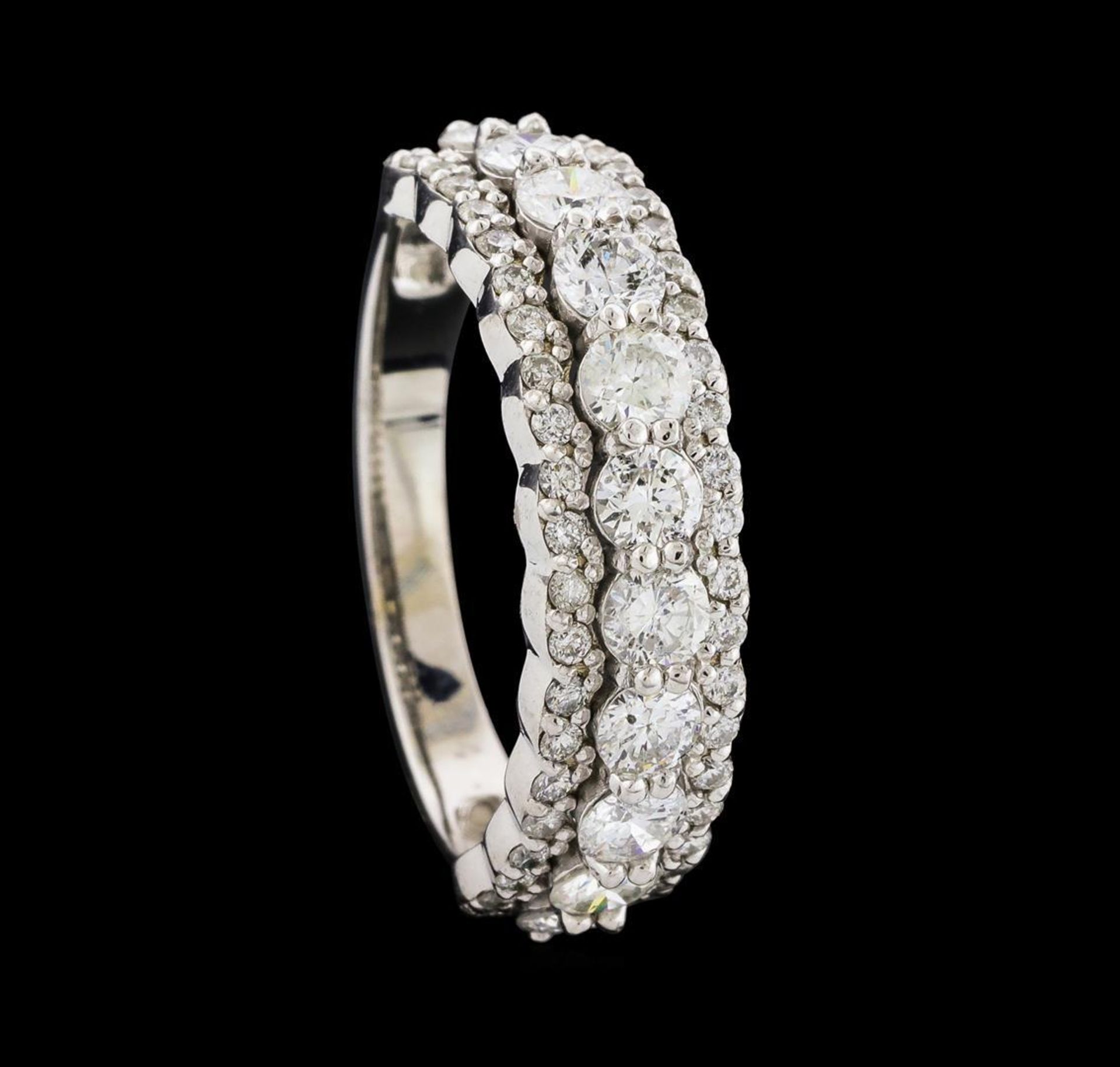 1.42 ctw Diamond Ring - 14KT White Gold - Image 4 of 5