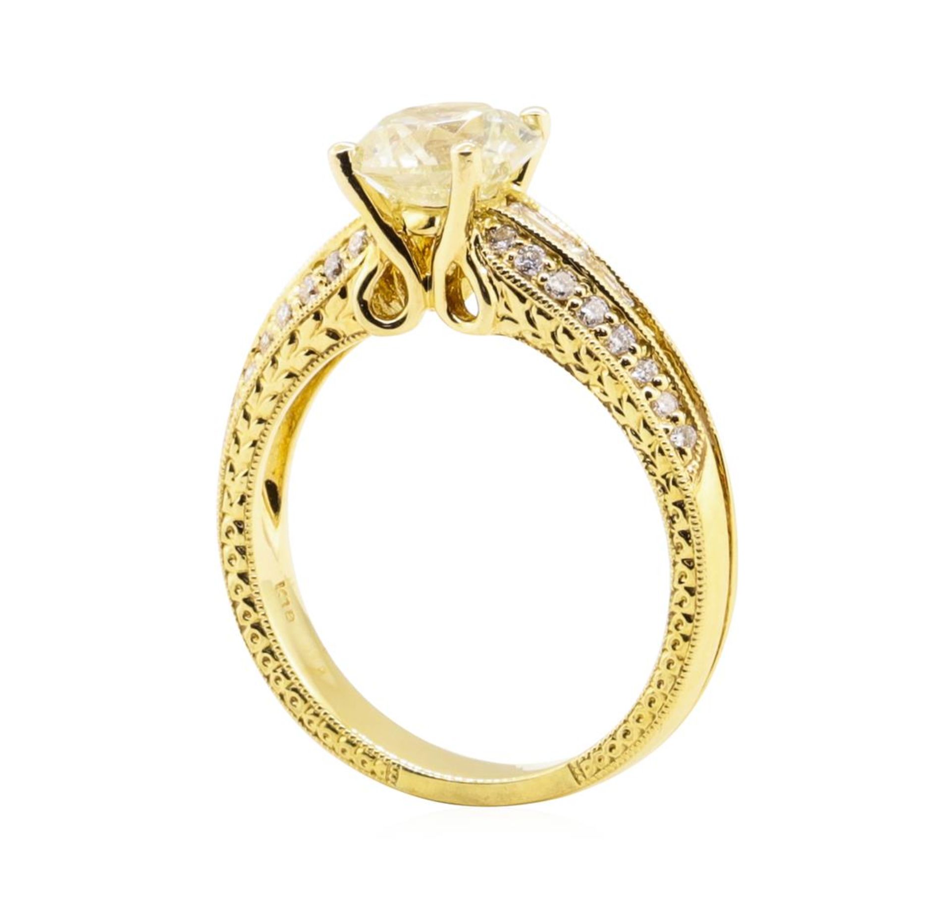 1.67 ctw Diamond Ring - 18KT Yellow Gold - Image 4 of 5