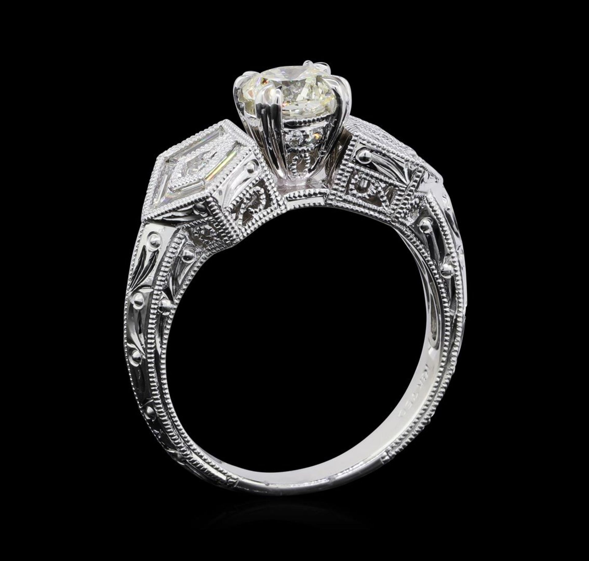 1.37 ctw Diamond Ring - 18KT White Gold - Image 5 of 7