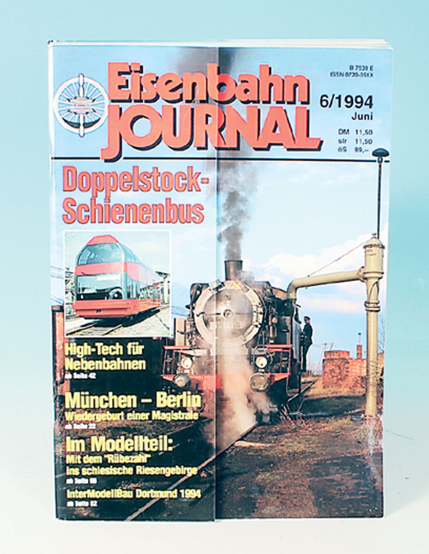 Konvolut 90er Jahre Modellbahn-Zeitschriften