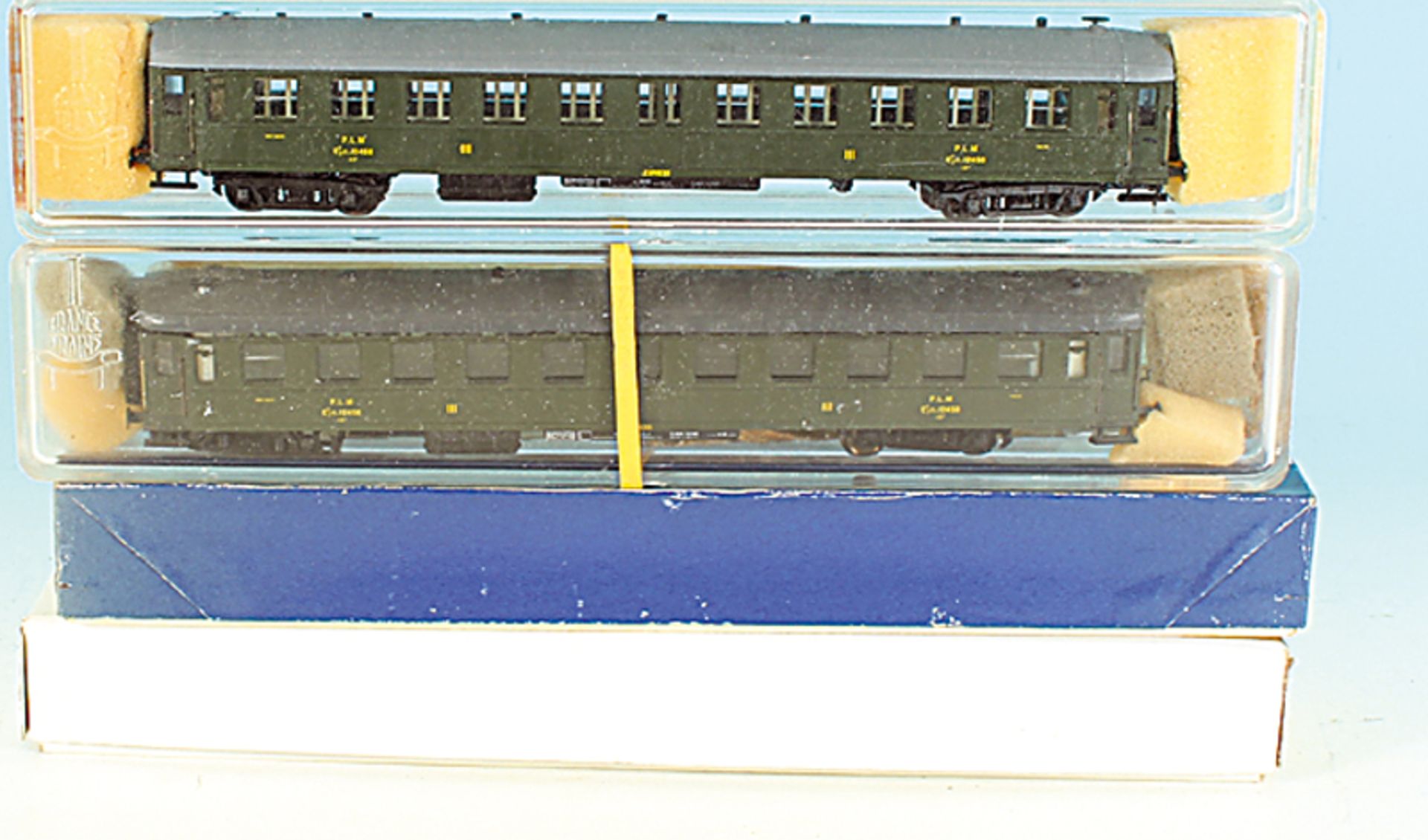 4 FRANCE TRAINS D-Zugwagen der PLM