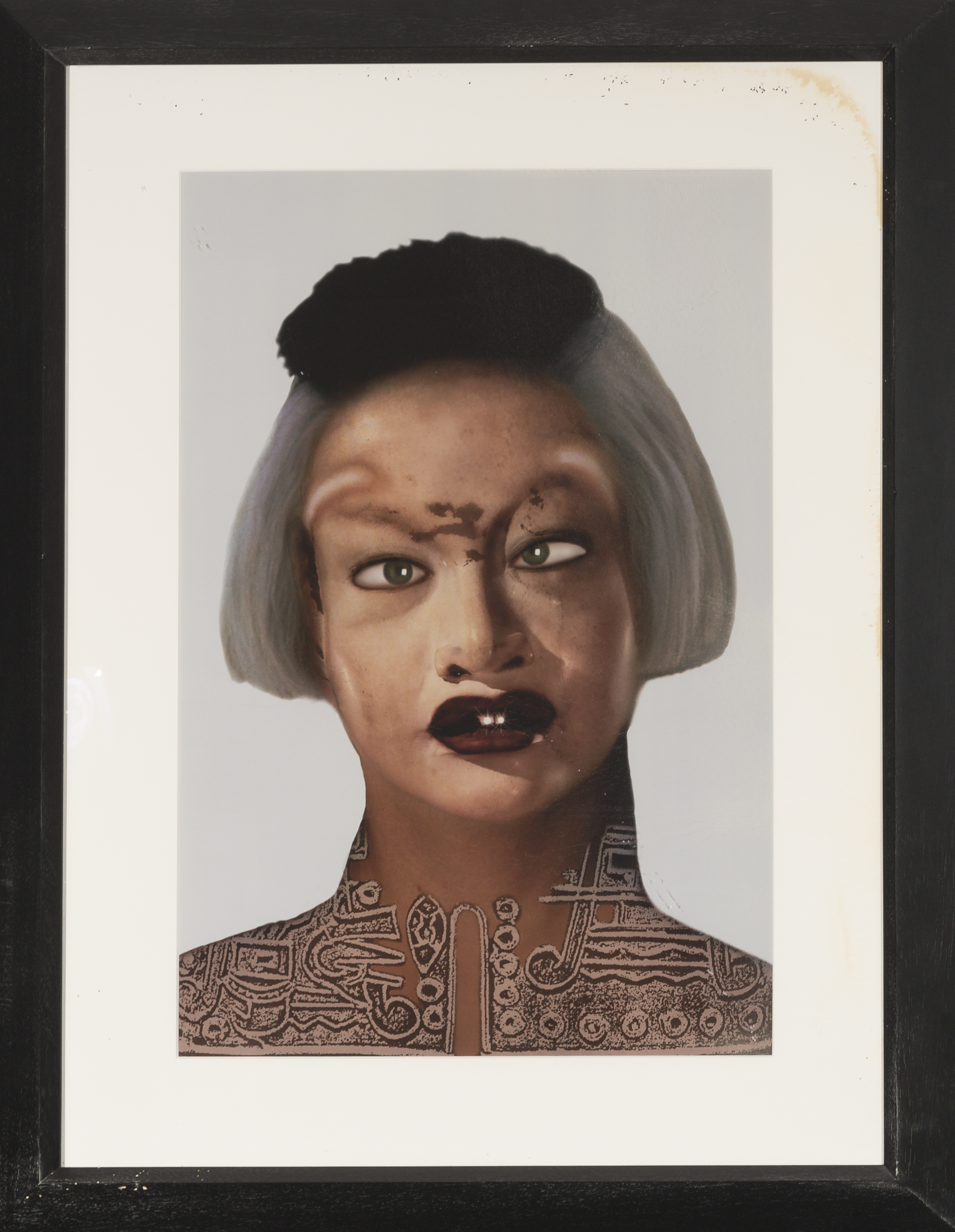 ORLAN (Saint-Étienne, France, 1947). "Disfiguration-Refiguration, Precolumbian Self-Hybridization" - Bild 5 aus 10