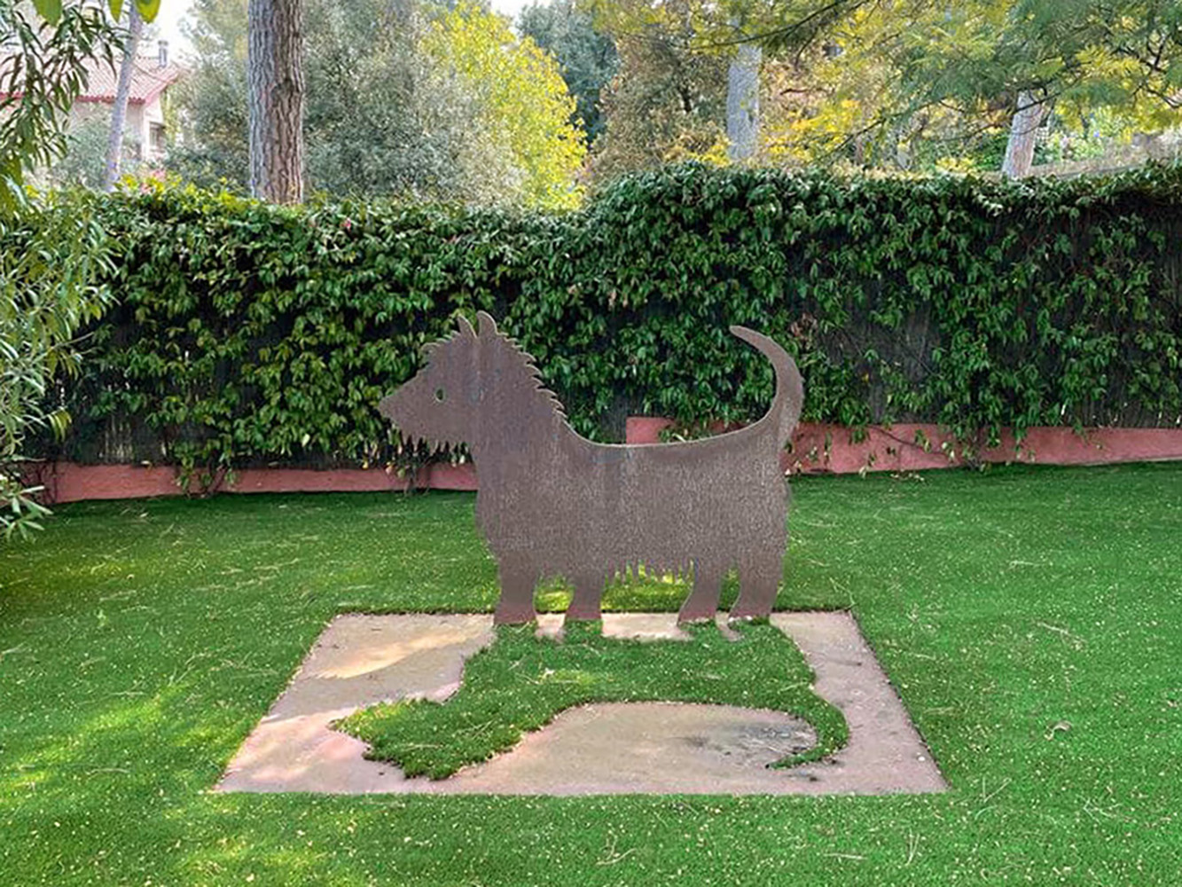 JOSÉ LUIS PASCUAL SAMARANCH (Barcelona, 1947). "Picassin" 2004. Corten steel. Size: 170 x 170 x - Bild 5 aus 8