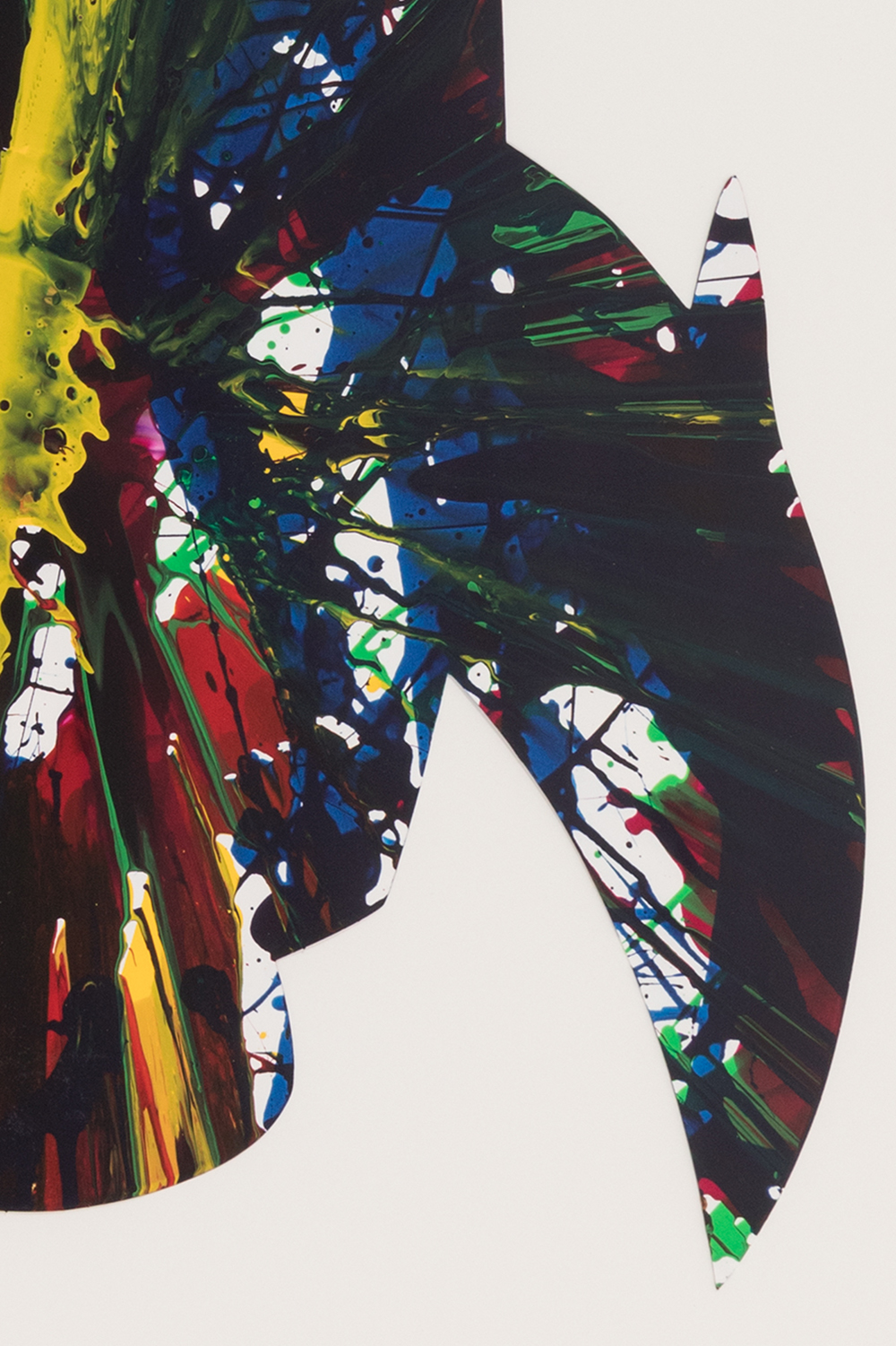 DAMIEN HIRST (Bristol, UK, 1965). "Rocket", 2009. Acrylic on paper, sping painting. Features - Image 6 of 7