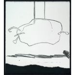 JOSEP GUINOVART BERTRAN (Barcelona, 1927 - 2007). Untitled, 1969. Wax on paper. Signed and dated